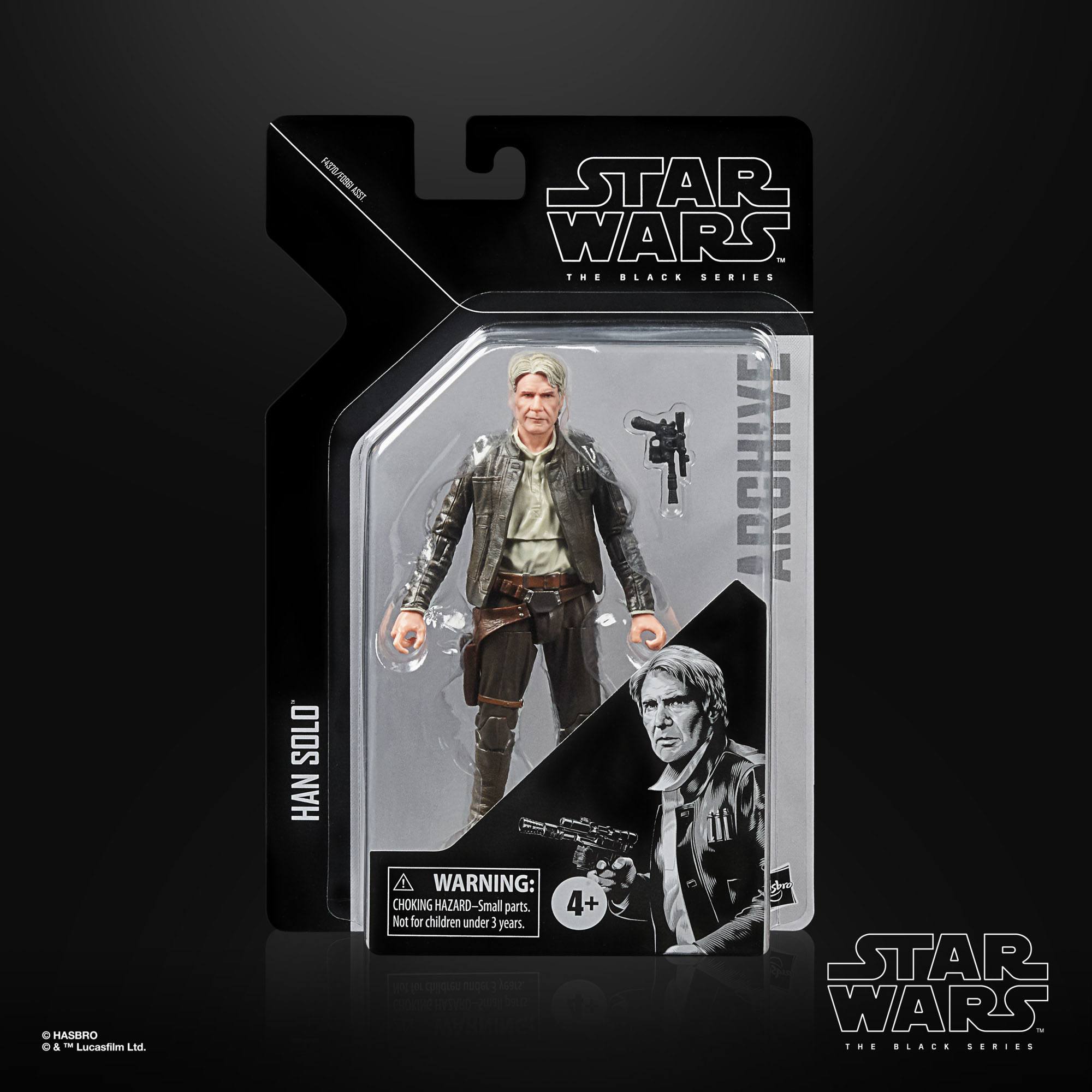 Star Wars Black Series Archive: Han Solo (Episode VII)-Actionfiguren-Hasbro-Mighty Underground