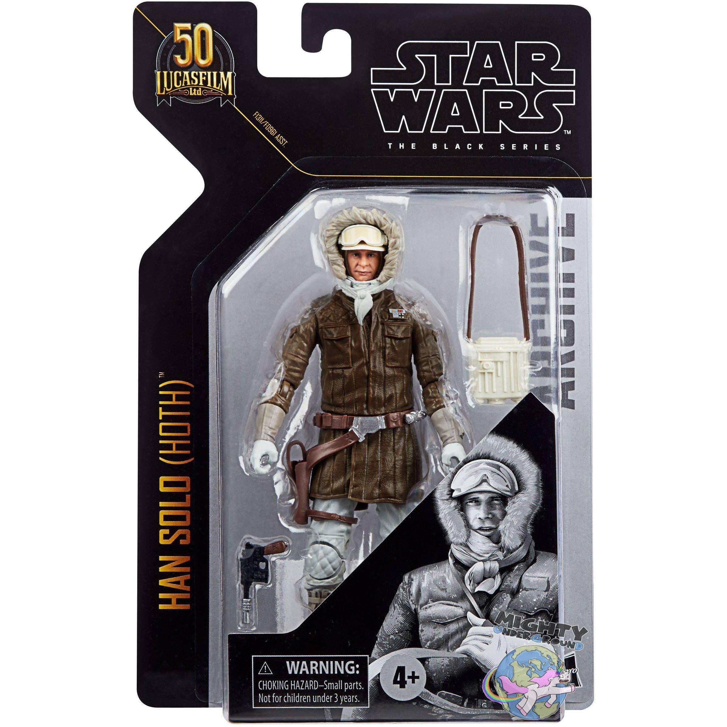 Star Wars Black Series Archive: Han Solo (Hoth) (Episode V)-Actionfiguren-Hasbro-Mighty Underground