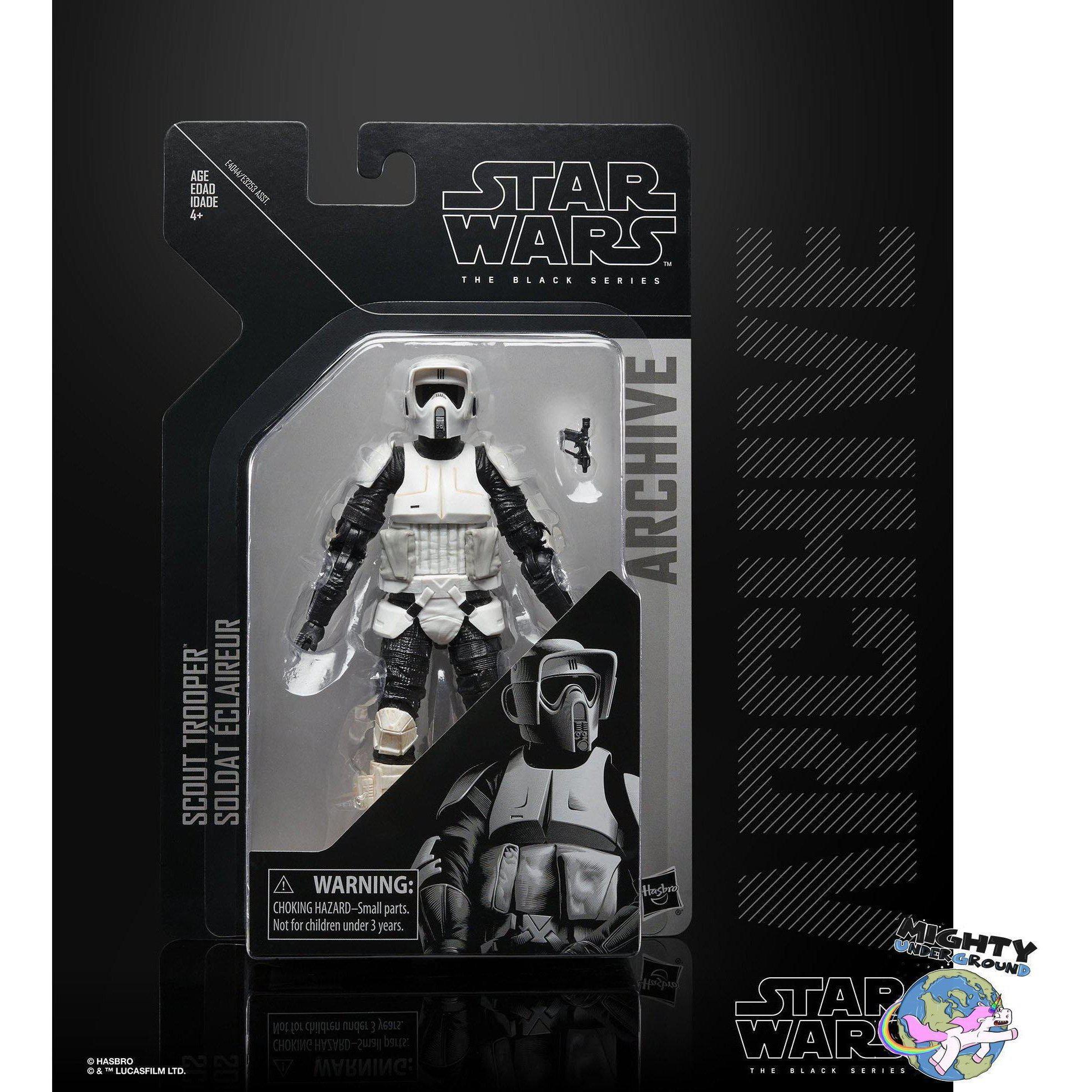 Star Wars Black Series Archive : Scout Trooper (Episode VI)-Actionfiguren-Hasbro-mighty-underground