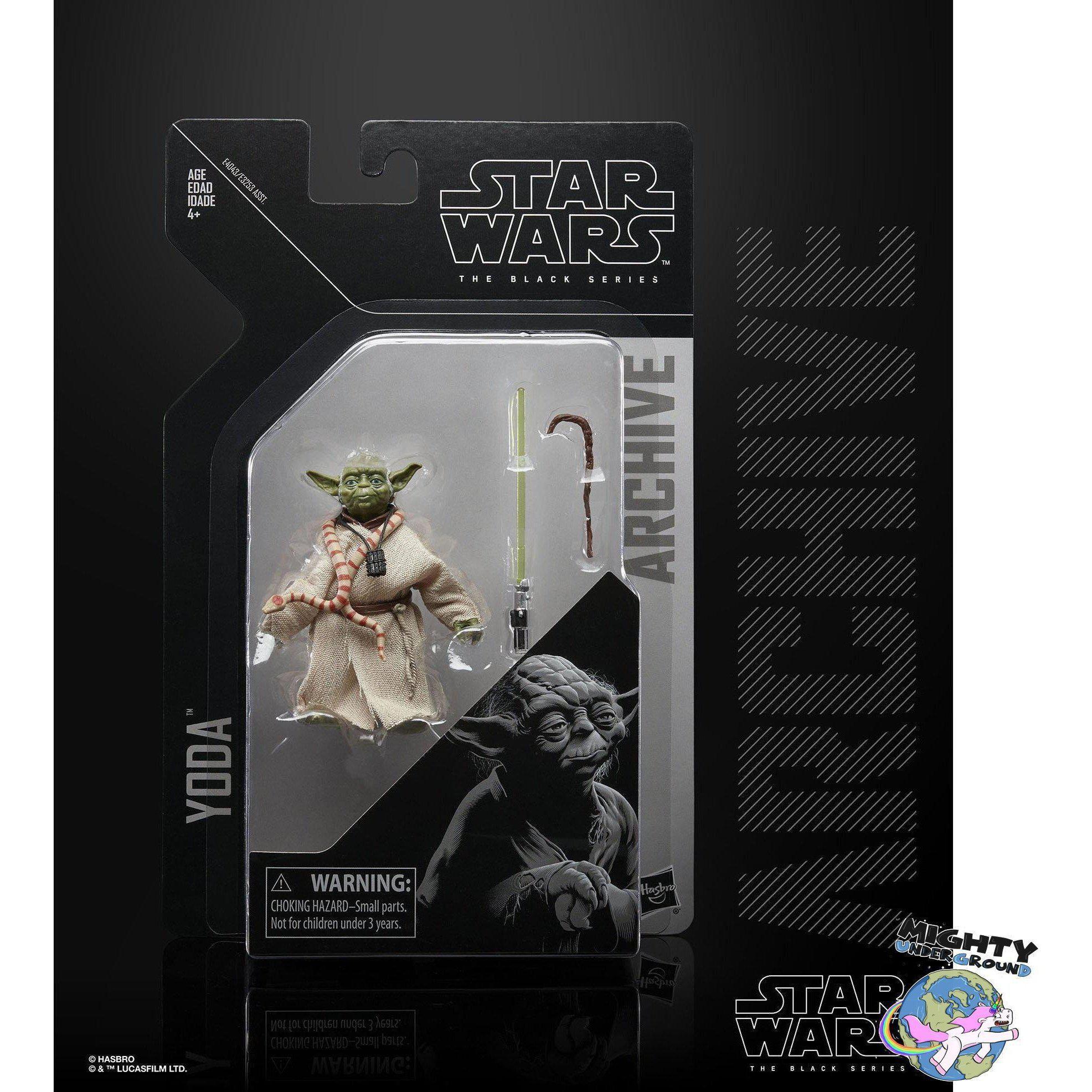 Star Wars Black Series Archive : Yoda (Episode V)-Actionfiguren-Hasbro-mighty-underground