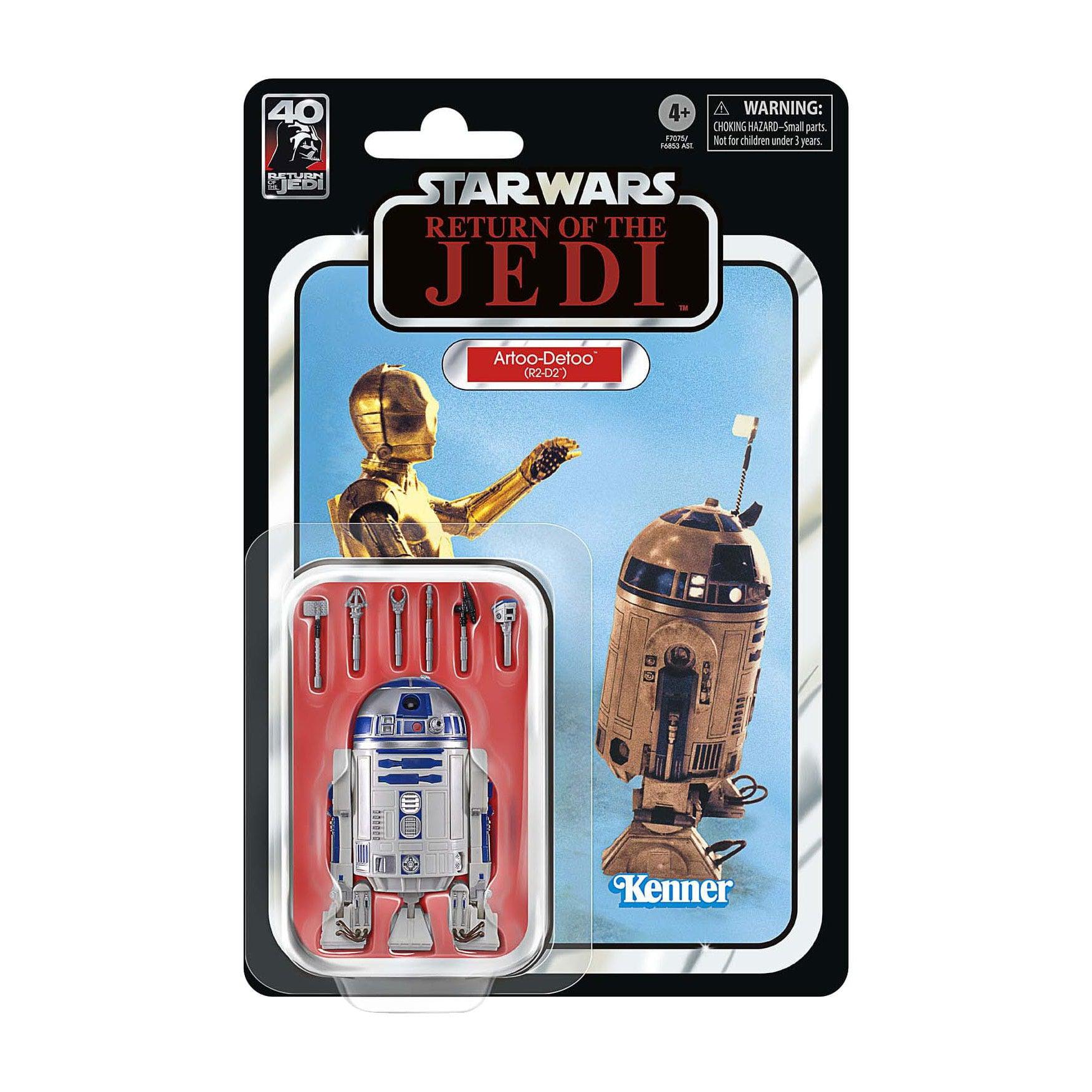 Star Wars Black Series: Artoo-Detoo (R2-D2, EP VI, 40th Anniv.)-Actionfiguren-Hasbro-Mighty Underground