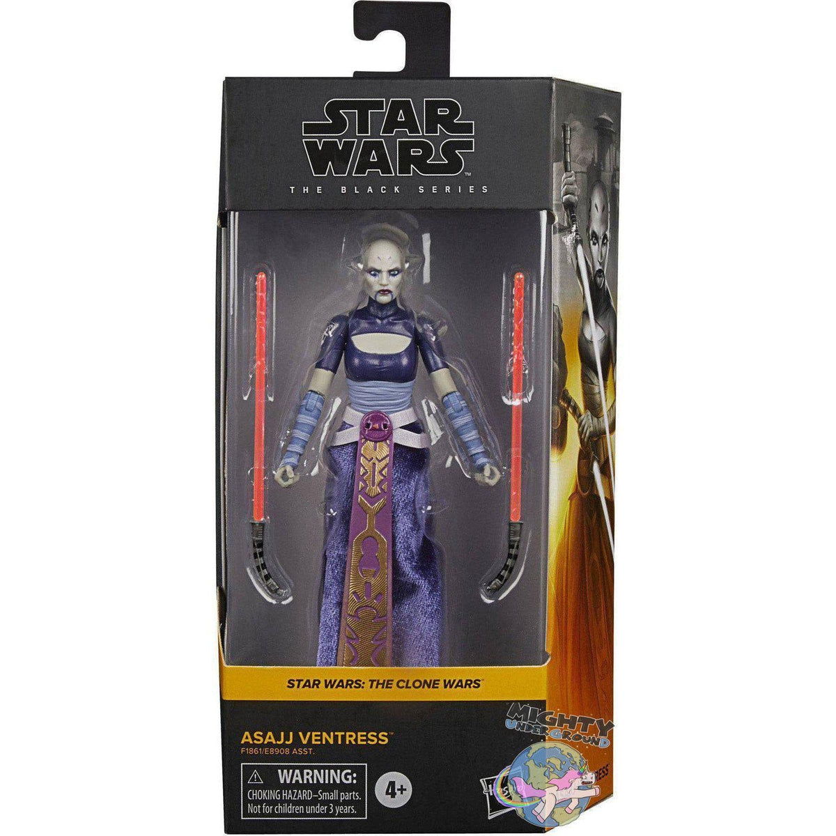 Star Wars Black Series: Asajj Ventress (The Clone Wars) VORBESTELLUNG!-Actionfiguren-Hasbro-mighty-underground
