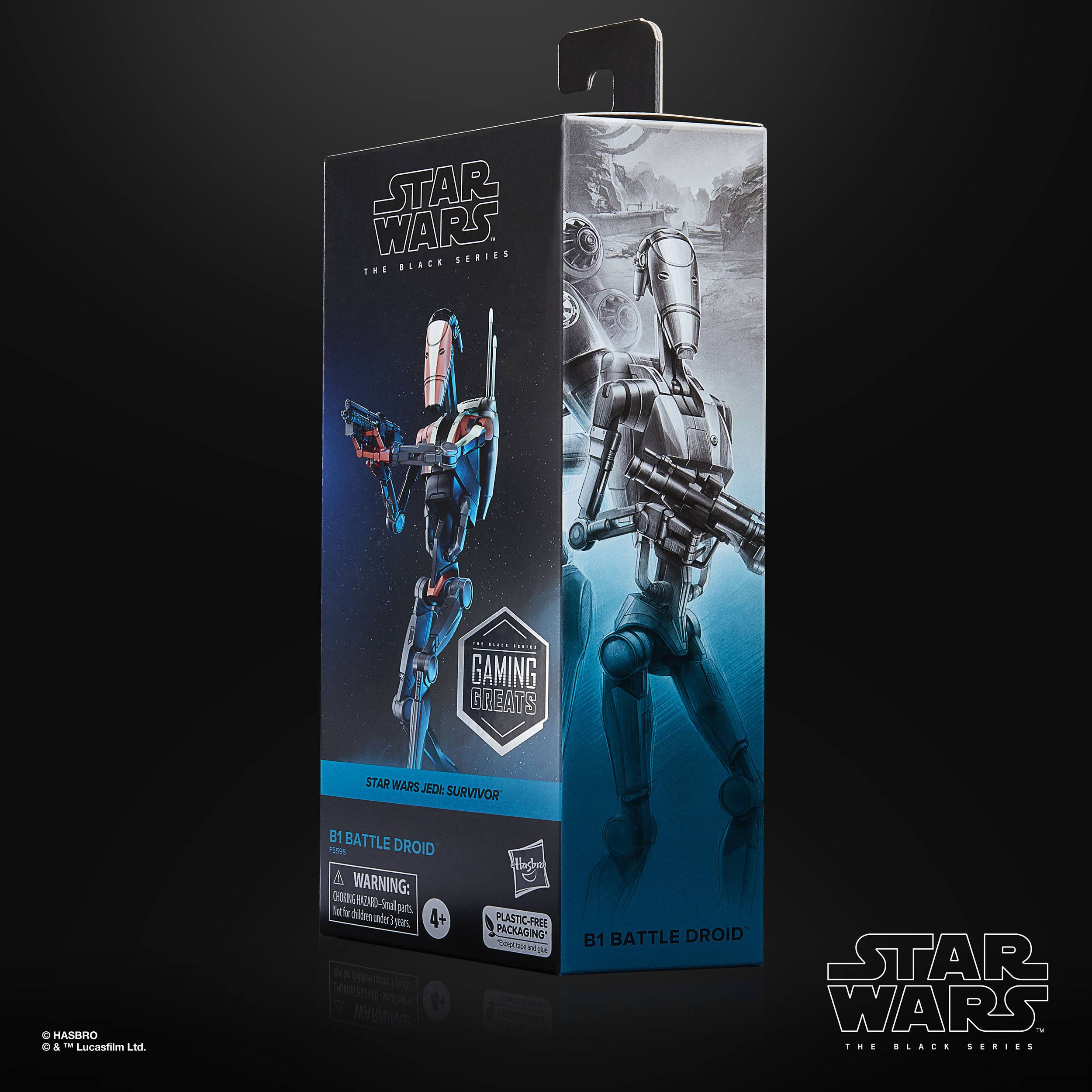 Star Wars Black Series: B1 Battle Droid (Jedi: Survivor)-Actionfiguren-Hasbro-Mighty Underground