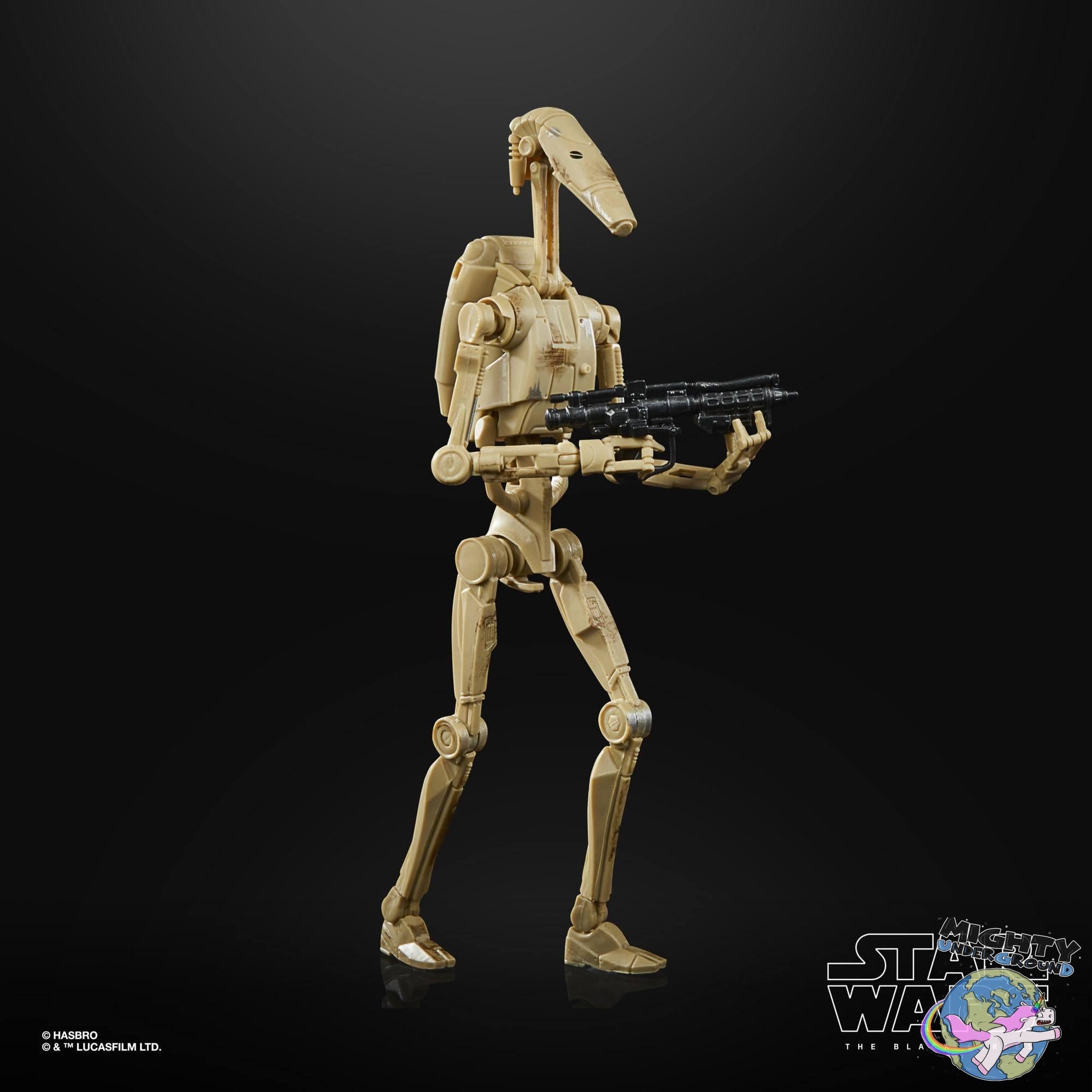 Star Wars Black Series: Battle Droid (Episode I - Lucasfilm 50th Anniversary) VORBESTELLUNG!-Actionfiguren-Hasbro-Mighty Underground