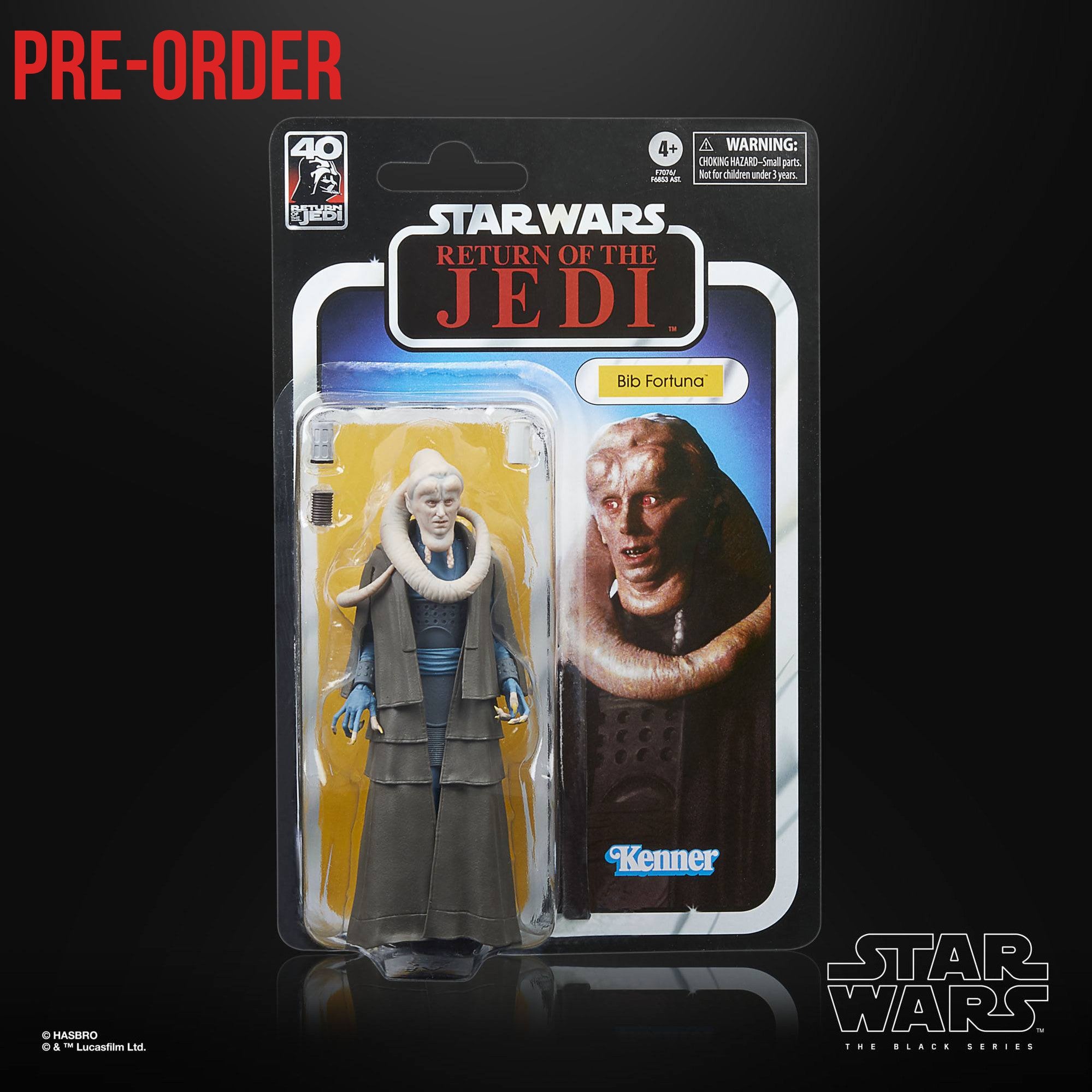 Star Wars Black Series: Bib Fortuna (Ep VI, 40th Anniv.)-Actionfiguren-Hasbro-Mighty Underground