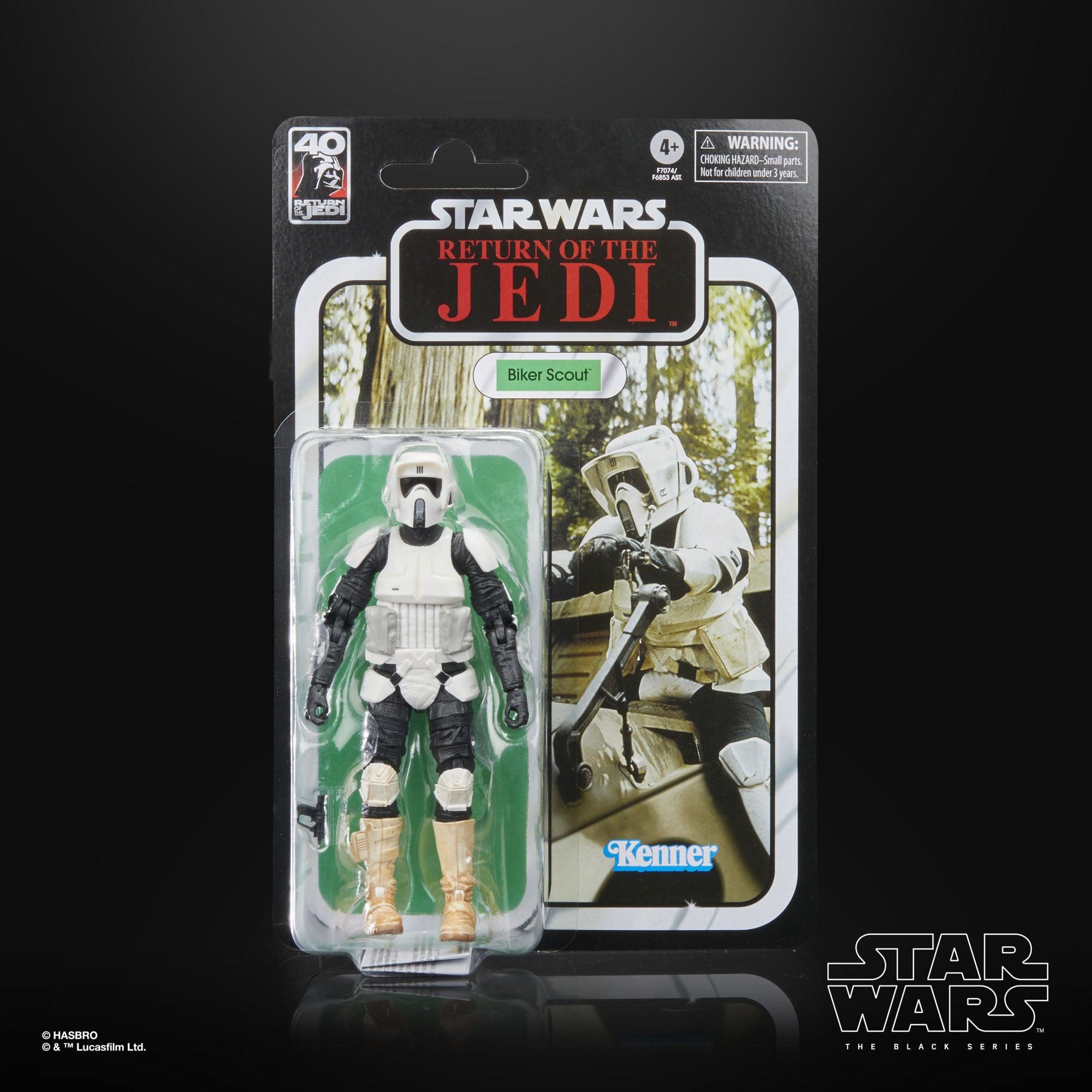 Star Wars Black Series: Biker Scout (Ep VI; 40th Anniversary)-Actionfiguren-Hasbro-Mighty Underground