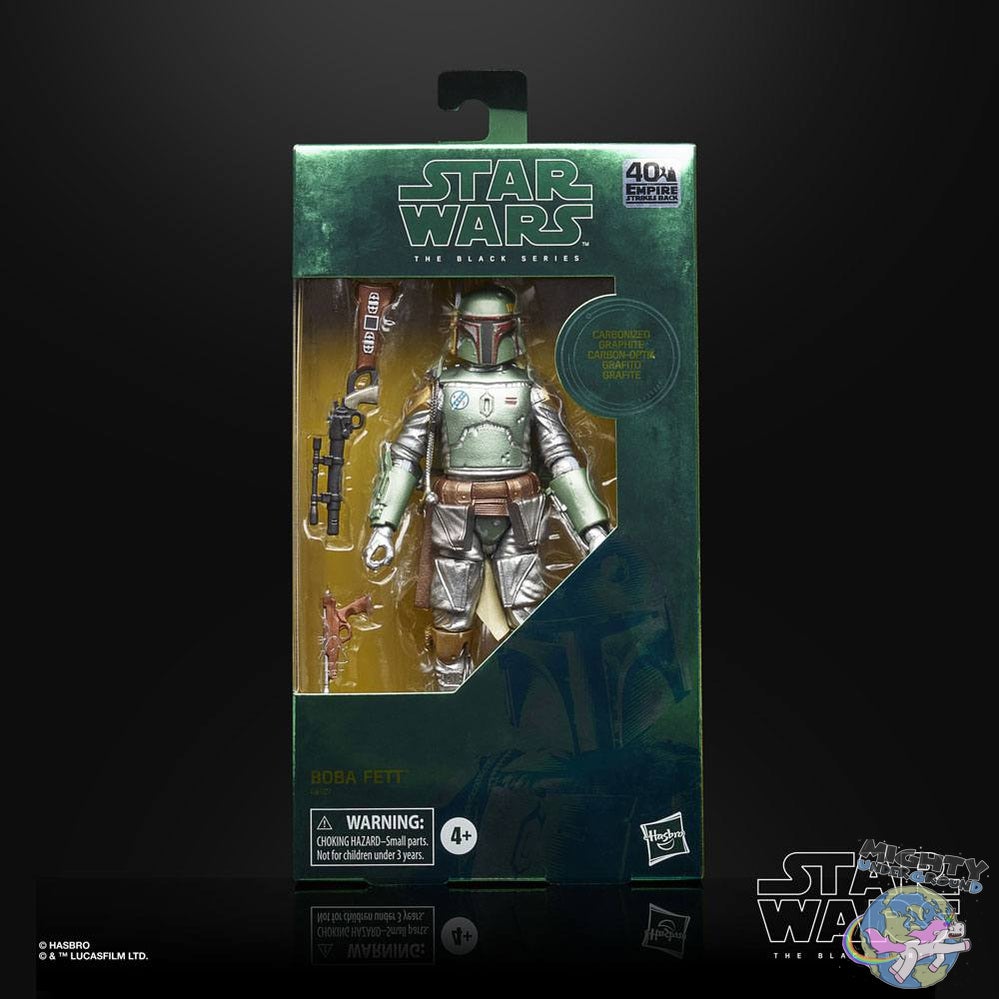 Star Wars Black Series: Boba Fett (Carbonized)-Actionfiguren-Hasbro-mighty-underground