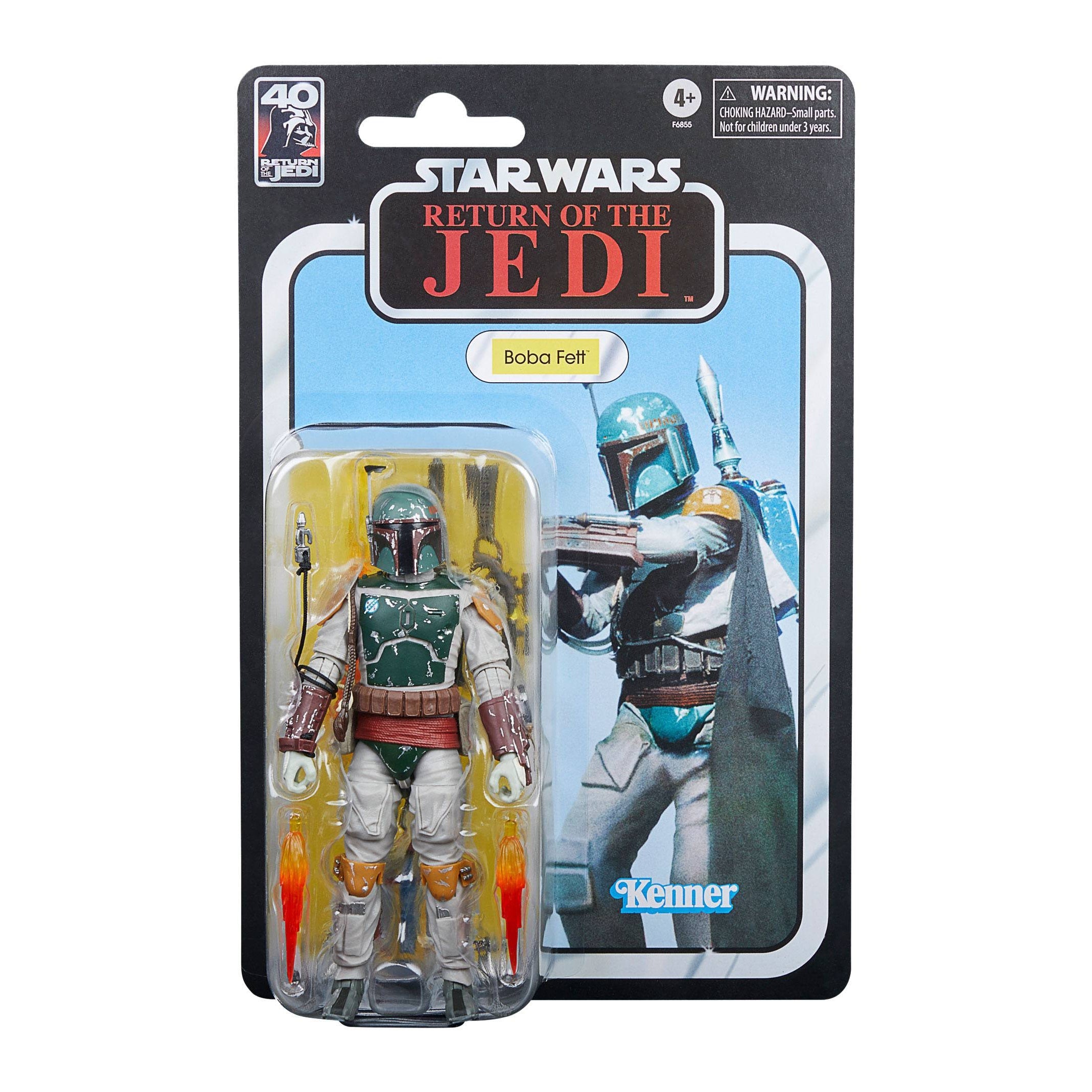 Star Wars Black Series: Boba Fett (Ep VI, 40th Anniv.)-Actionfiguren-Hasbro-Mighty Underground