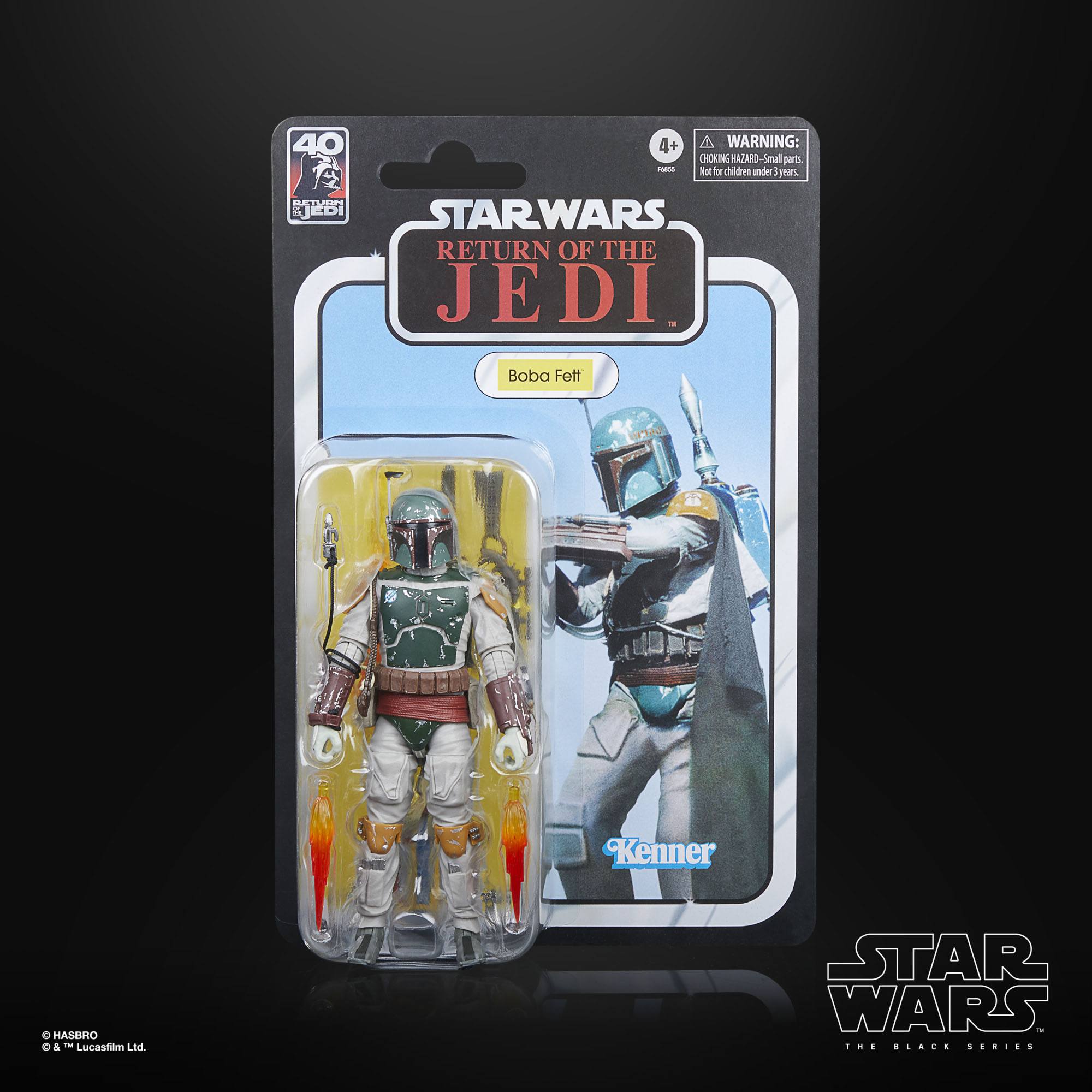 Star Wars Black Series: Boba Fett (Ep VI, 40th Anniv.)-Actionfiguren-Hasbro-Mighty Underground