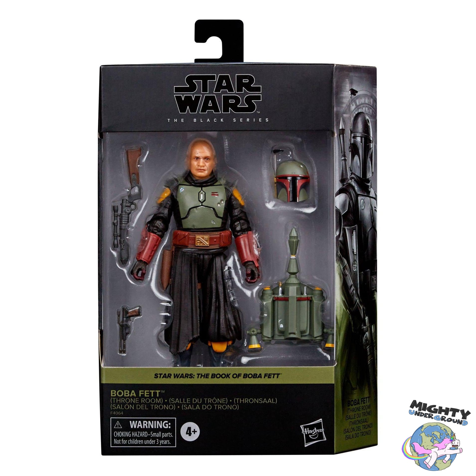 Star Wars Black Series: Boba Fett (Throne Room, The Book of Boba Fett)-Actionfiguren-Hasbro-Mighty Underground