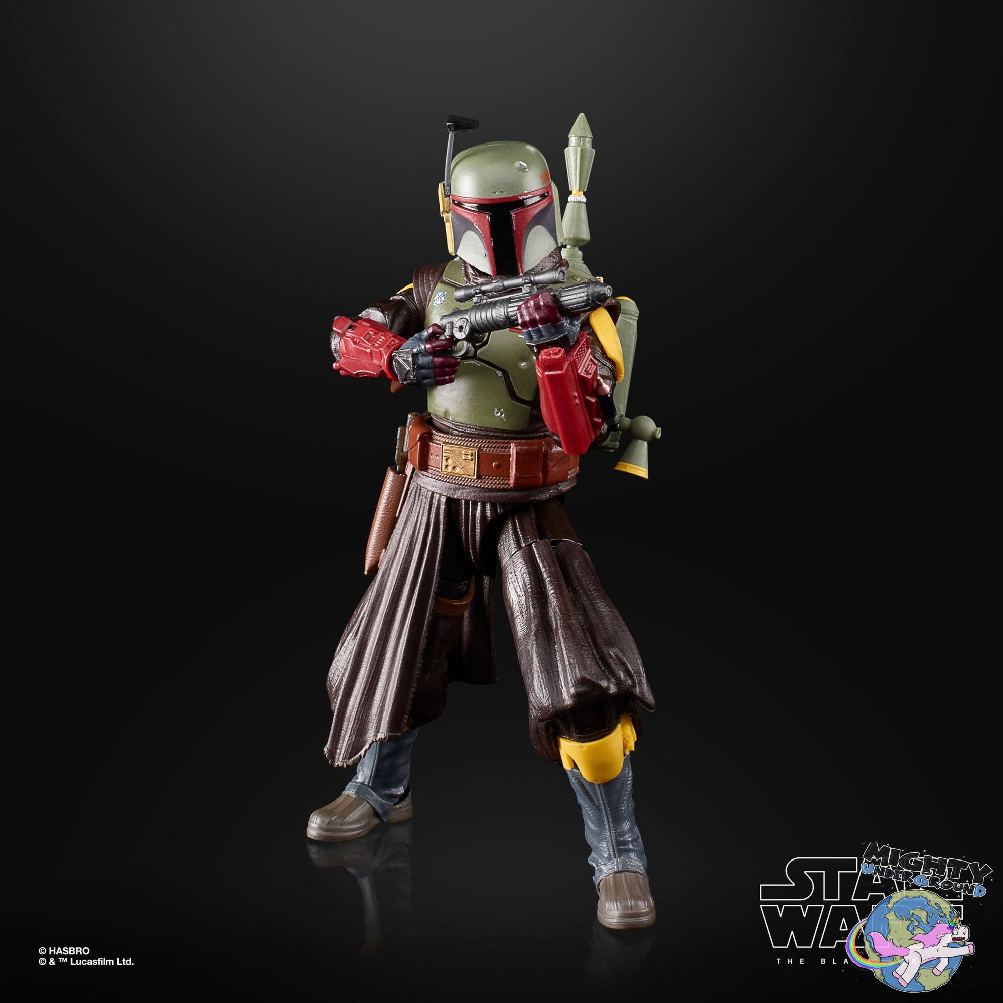 Star Wars Black Series: Boba Fett (Throne Room, The Book of Boba Fett)-Actionfiguren-Hasbro-Mighty Underground