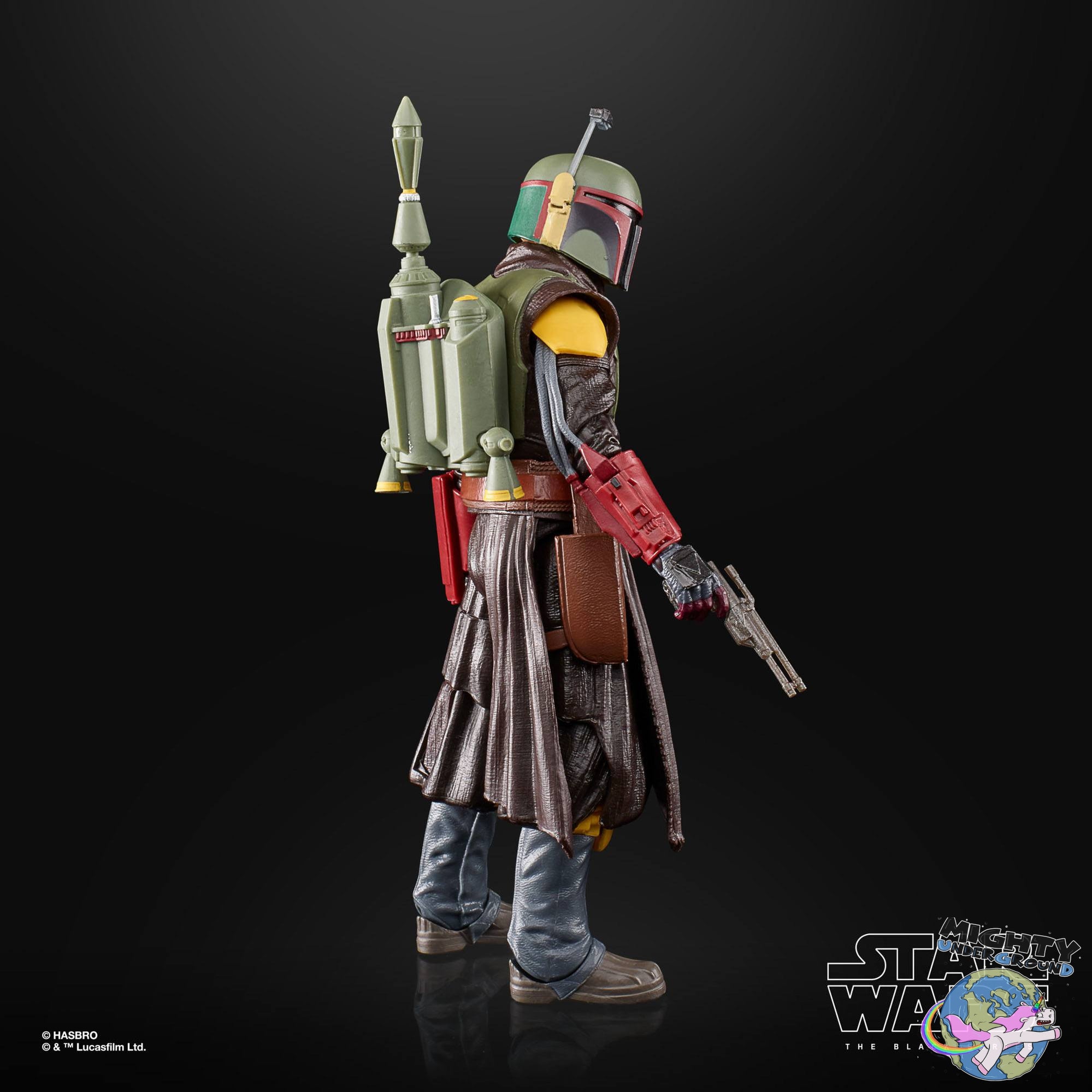 Star Wars Black Series: Boba Fett (Throne Room, The Book of Boba Fett)-Actionfiguren-Hasbro-Mighty Underground