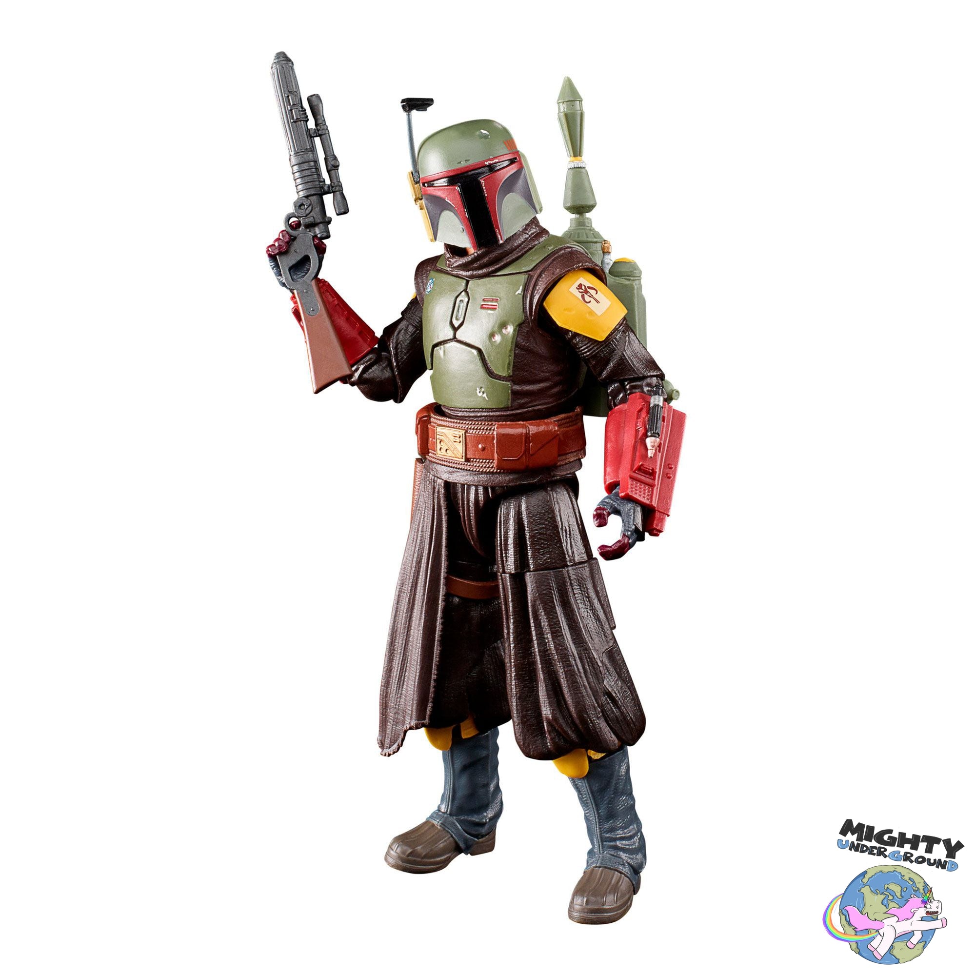 Star Wars Black Series: Boba Fett (Throne Room, The Book of Boba Fett)-Actionfiguren-Hasbro-Mighty Underground