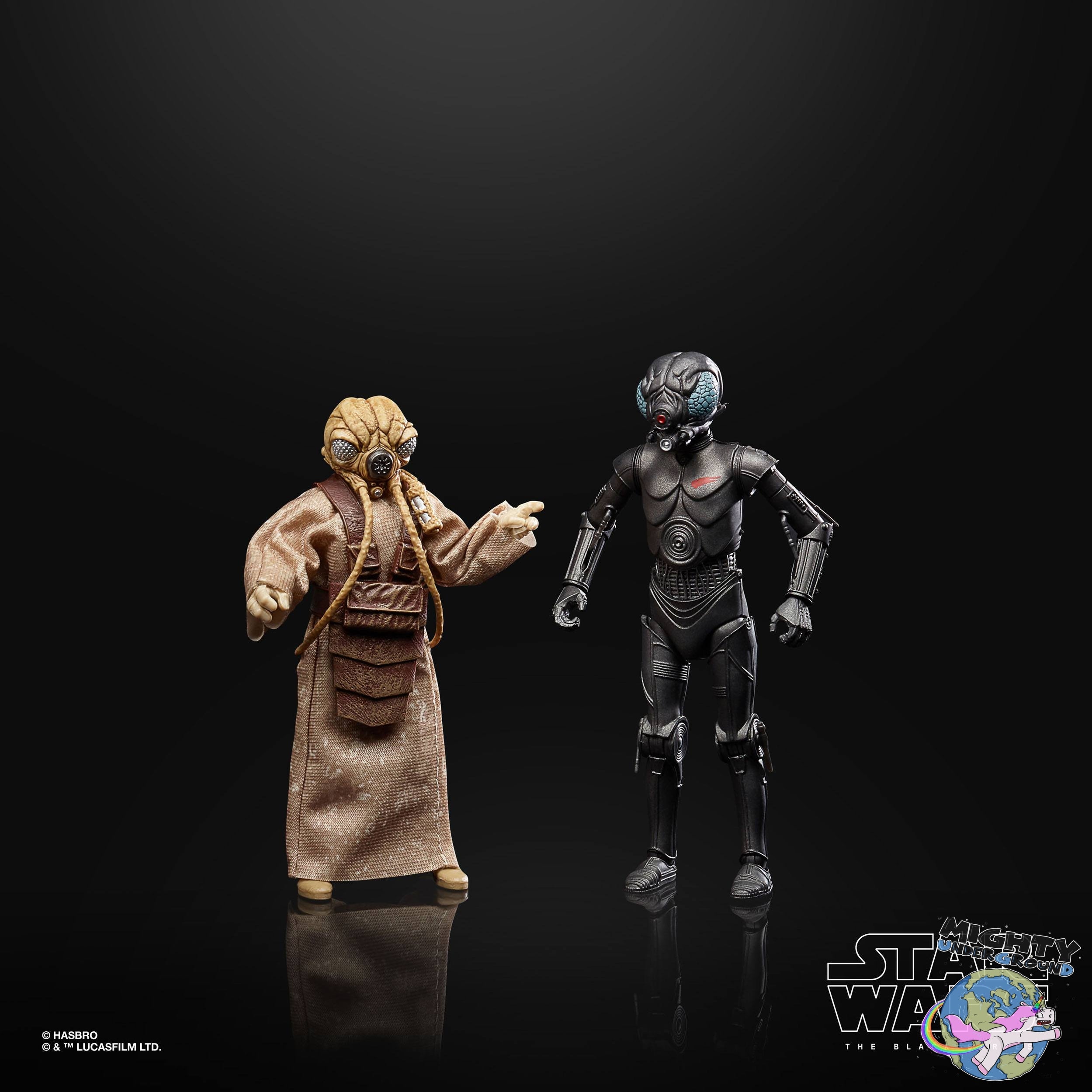 Star Wars Black Series: Bounty Hunters (Episode V - 40th Anniv. 2-Pack)-Actionfiguren-Hasbro-Mighty Underground