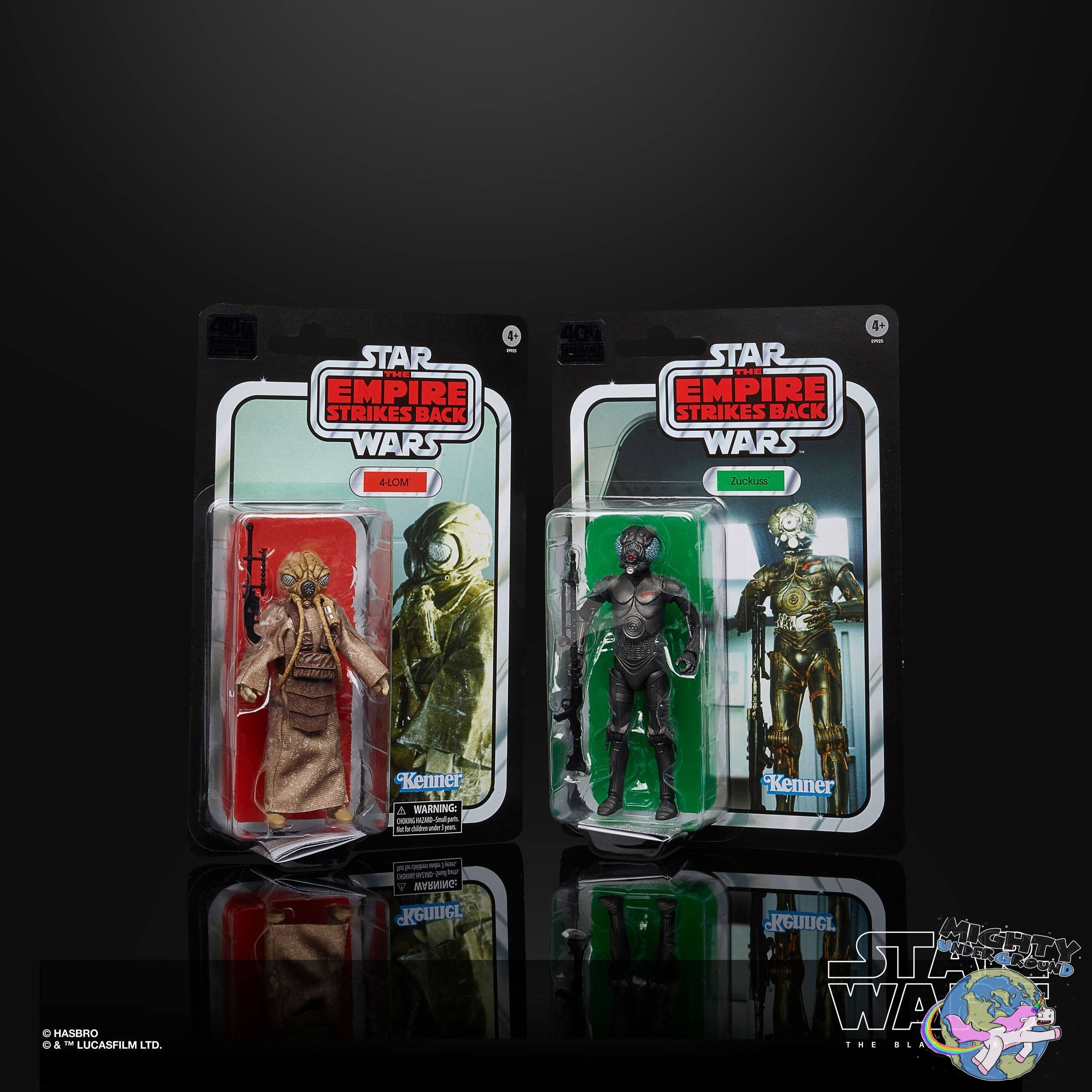 Star Wars Black Series: Bounty Hunters (Episode V - 40th Anniv. 2-Pack)-Actionfiguren-Hasbro-Mighty Underground