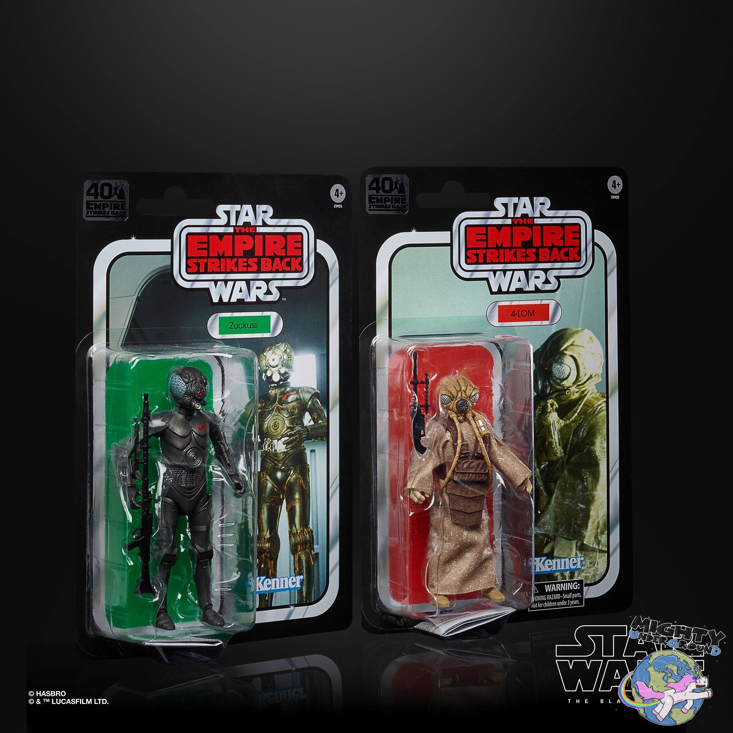 Star Wars Black Series: Bounty Hunters (Episode V - 40th Anniv. 2-Pack)-Actionfiguren-Hasbro-Mighty Underground