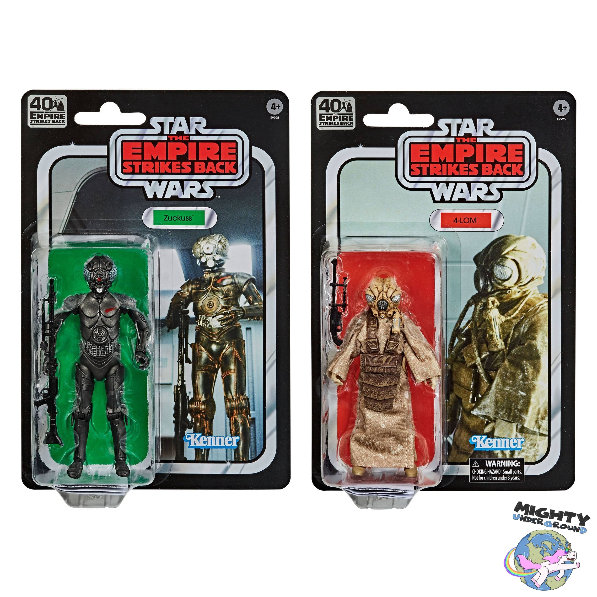 Star Wars Black Series: Bounty Hunters (Episode V - 40th Anniv. 2-Pack)-Actionfiguren-Hasbro-Mighty Underground