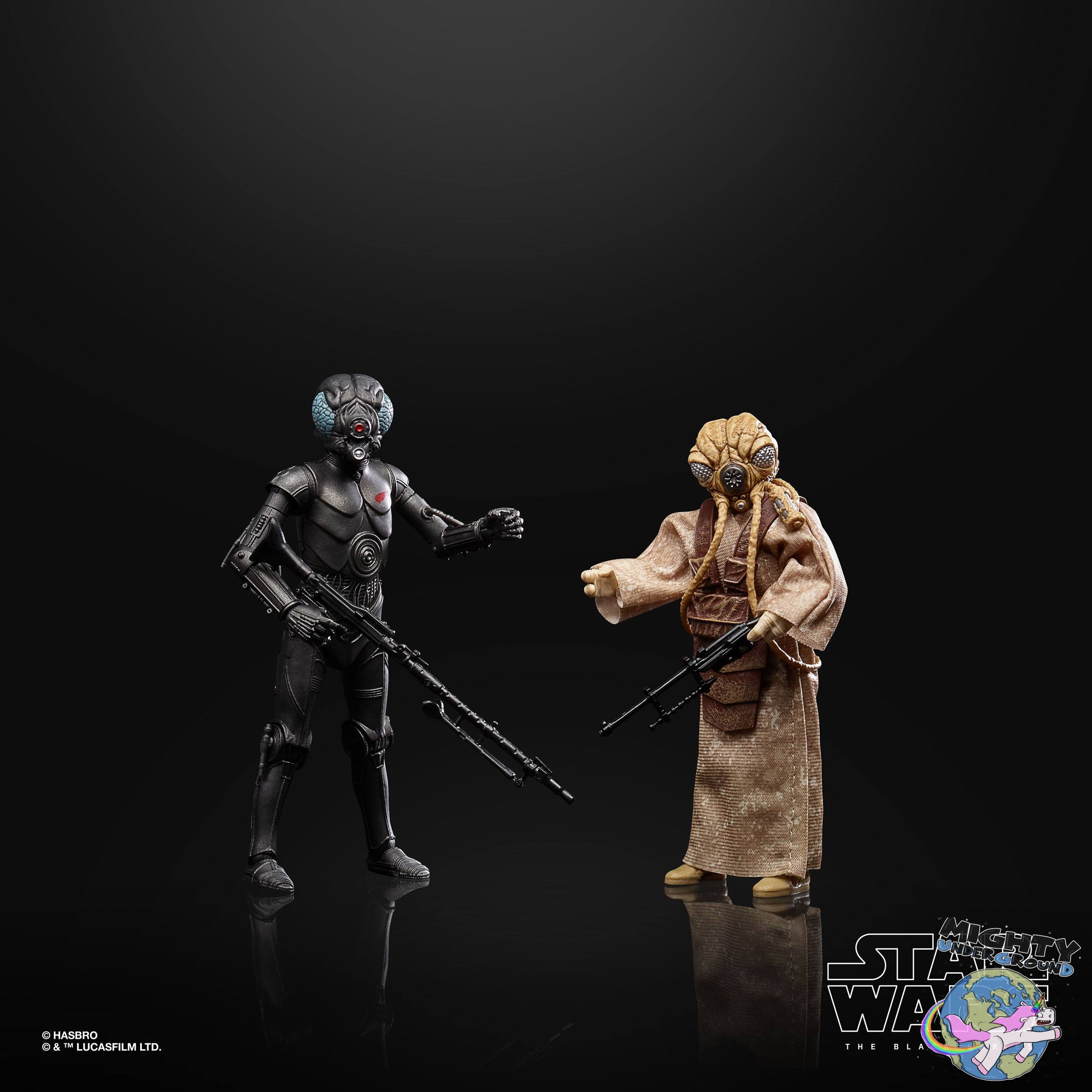 Star Wars Black Series: Bounty Hunters (Episode V - 40th Anniv. 2-Pack)-Actionfiguren-Hasbro-Mighty Underground