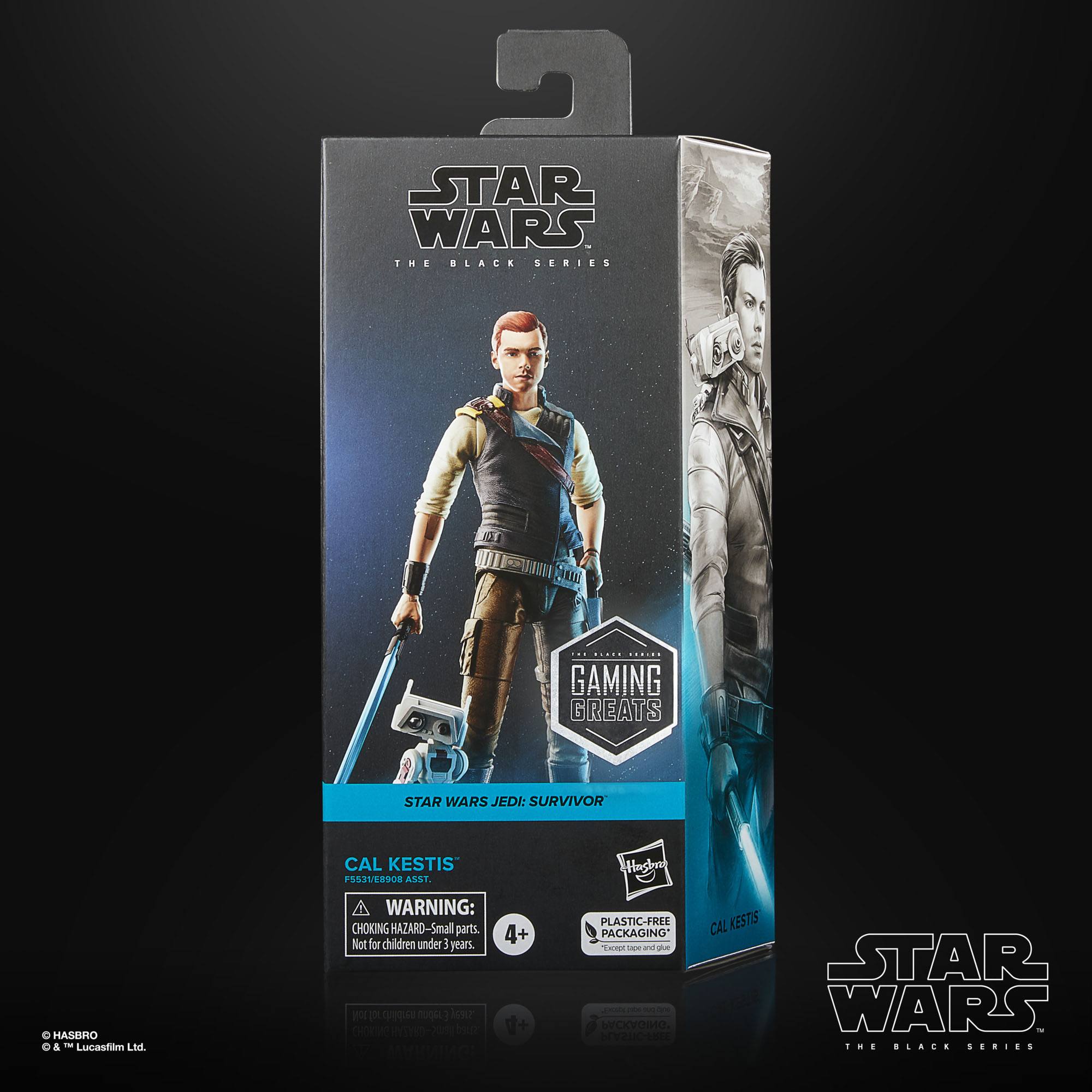 Star Wars Black Series: Cal Kestis (Gaming, Jedi Survivor)-Actionfiguren-Hasbro-Mighty Underground