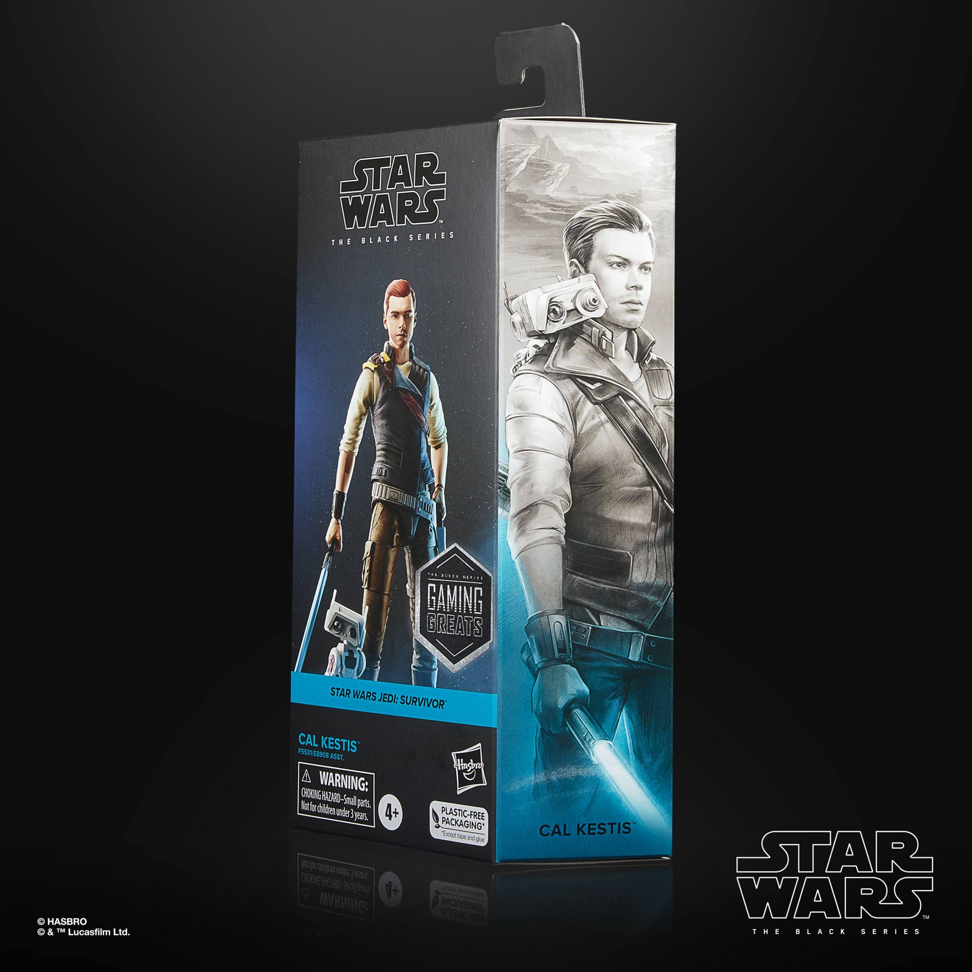 Star Wars Black Series: Cal Kestis (Gaming, Jedi Survivor)-Actionfiguren-Hasbro-Mighty Underground