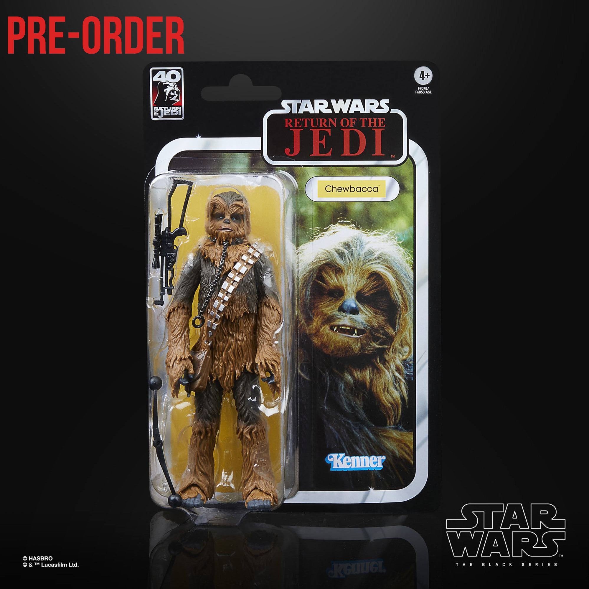 Star Wars Black Series: Chewbacca (Ep VI, 40th Anniv.)-Actionfiguren-Hasbro-Mighty Underground