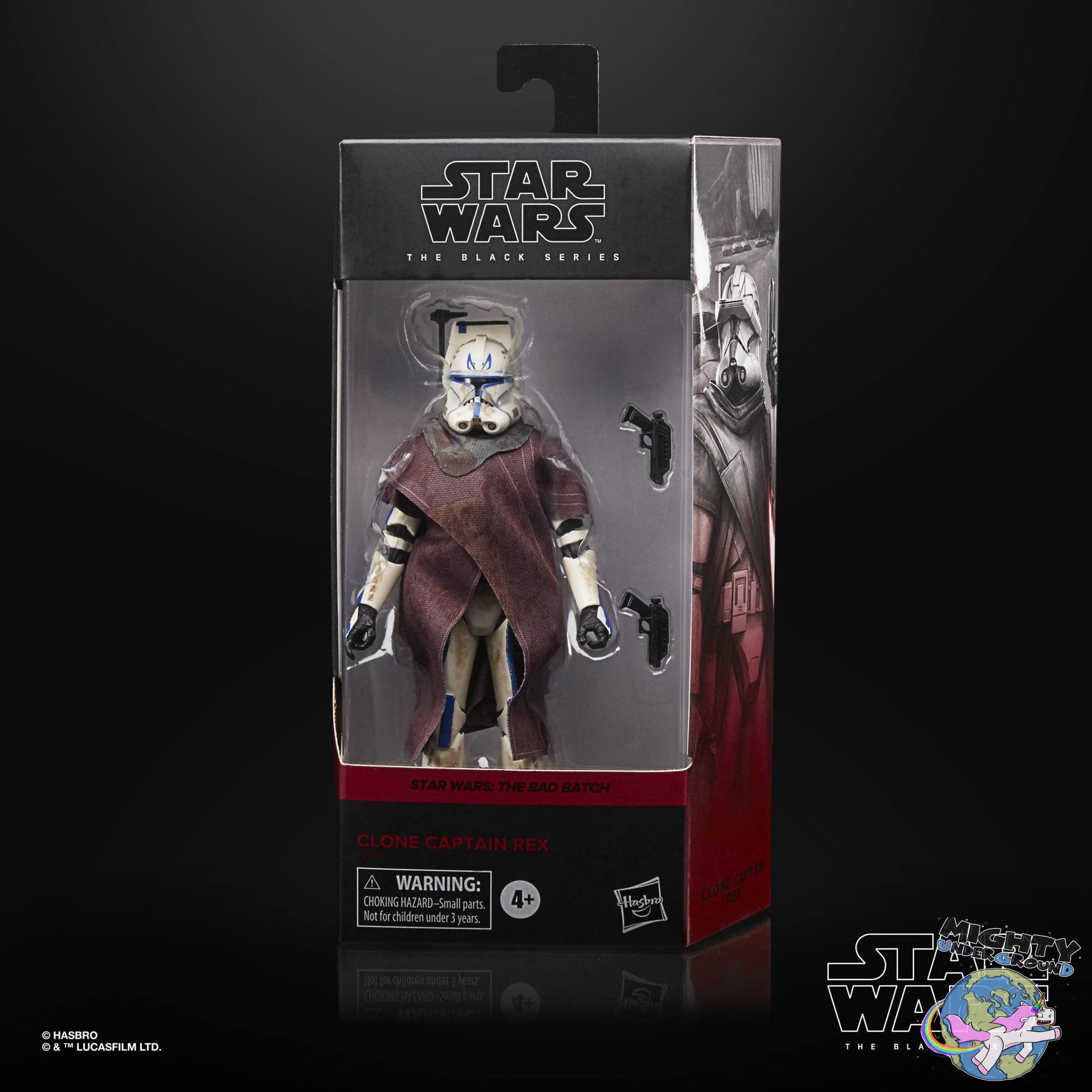 Star Wars Black Series: Clone Captain Rex (The Bad Batch)-Actionfiguren-Hasbro-Mighty Underground