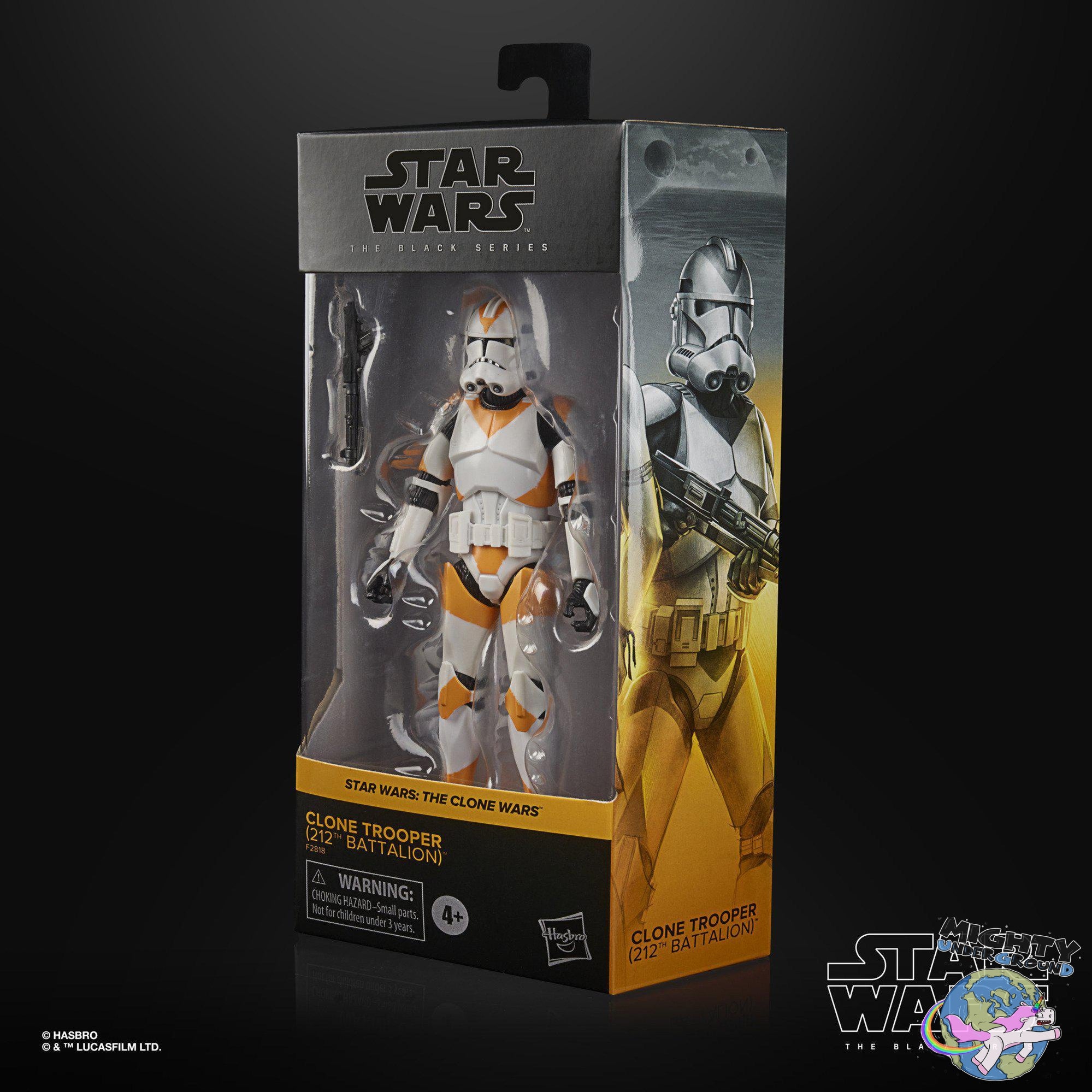 Star Wars Black Series: Clone Trooper (212 Battalion, The Clone Wars)-Actionfiguren-Hasbro-Mighty Underground