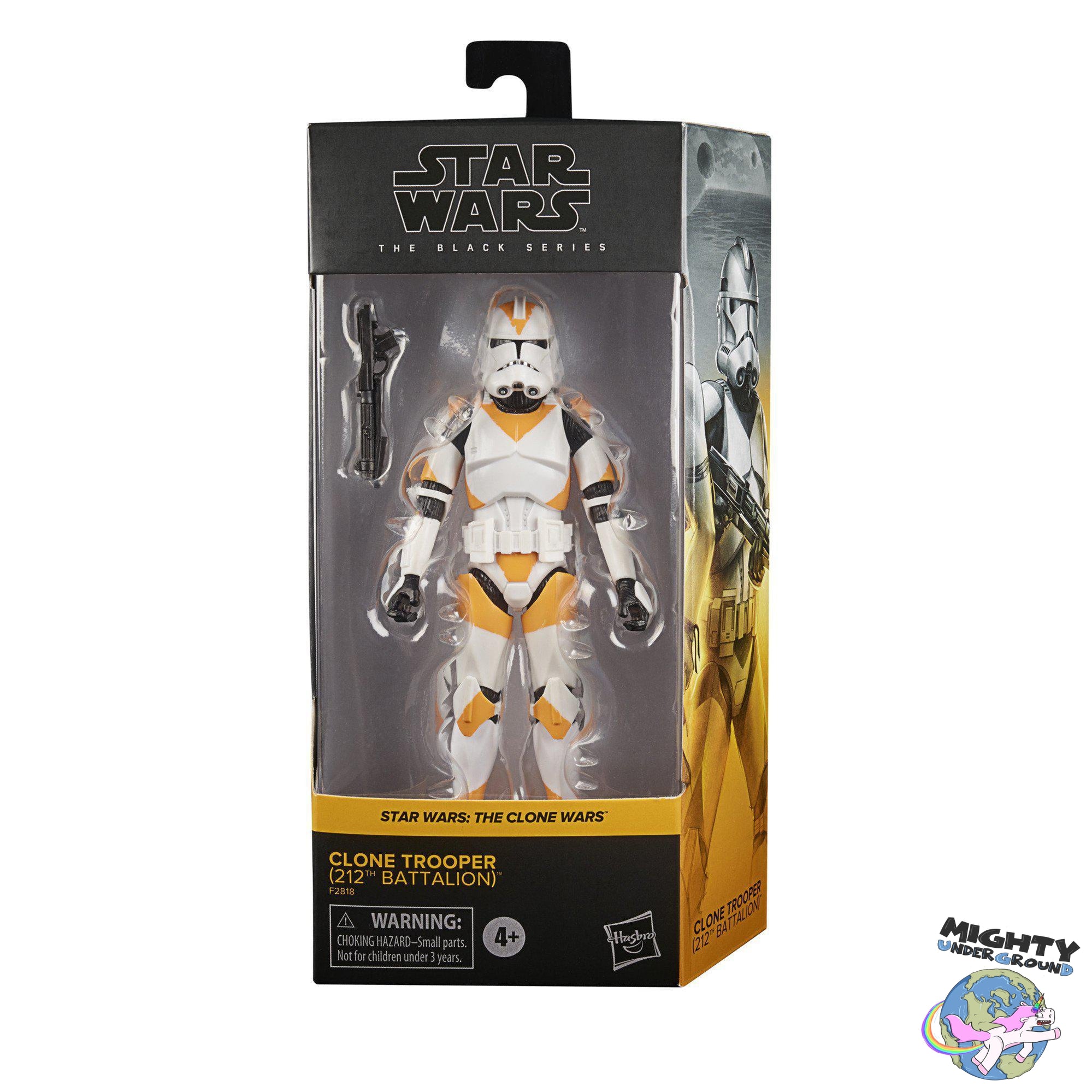 Star Wars Black Series: Clone Trooper (212 Battalion, The Clone Wars)-Actionfiguren-Hasbro-Mighty Underground