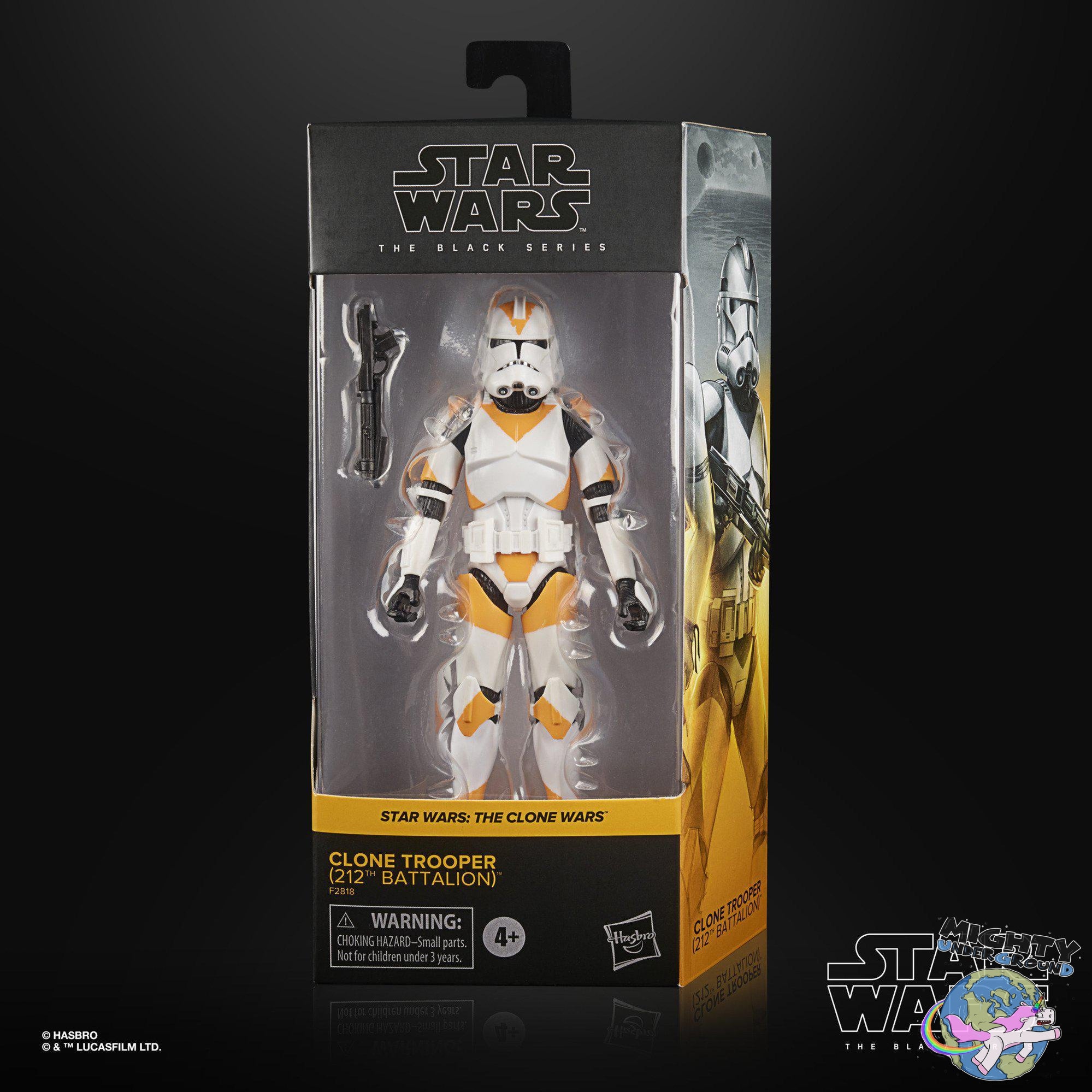 Star Wars Black Series: Clone Trooper (212 Battalion, The Clone Wars)-Actionfiguren-Hasbro-Mighty Underground