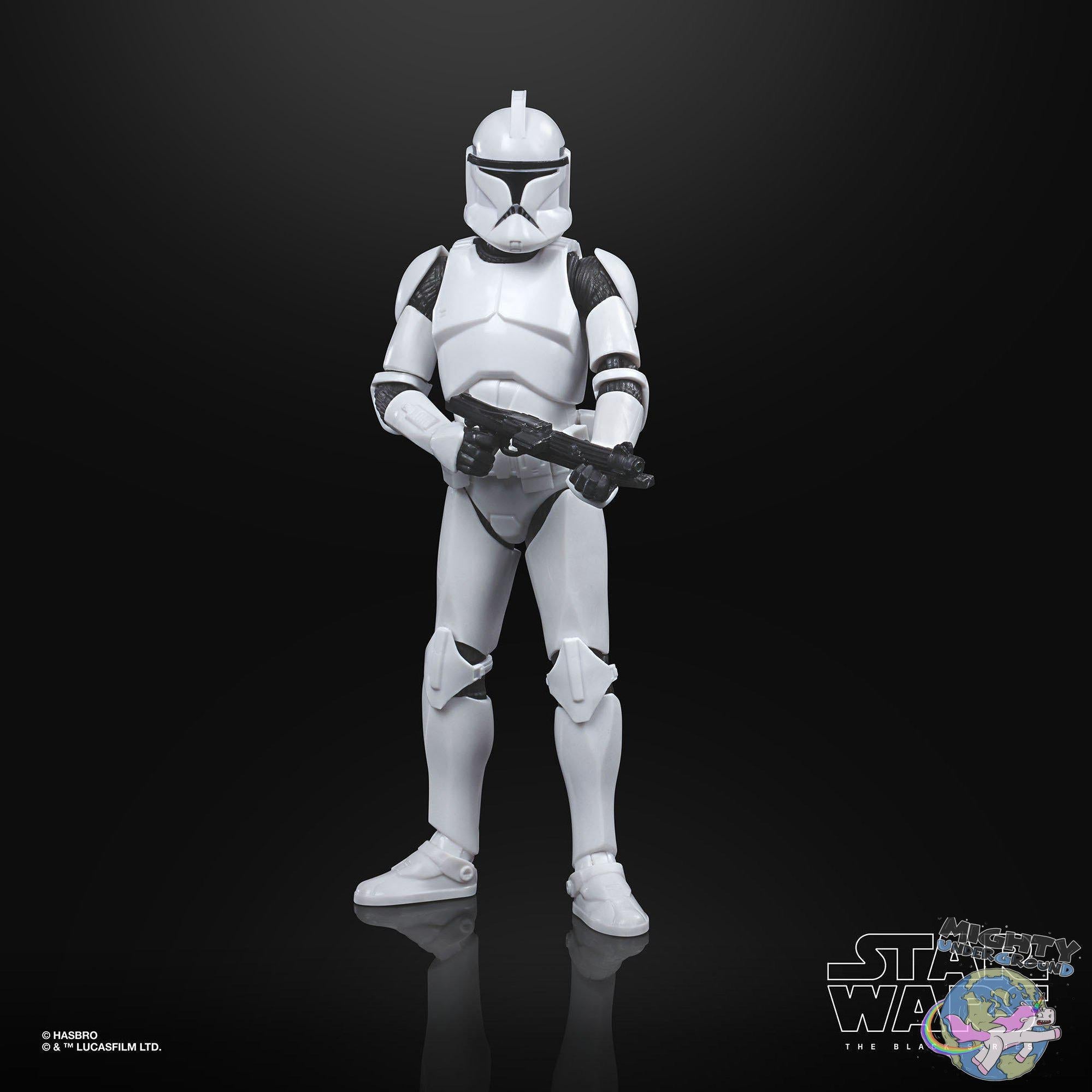 Star Wars Black Series: Clone Trooper (Phase I, Episode II)-Actionfiguren-Hasbro-Mighty Underground