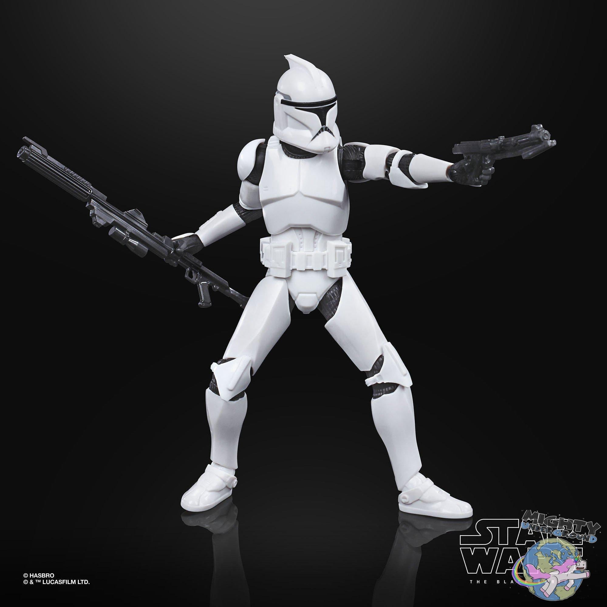 Star Wars Black Series: Clone Trooper (Phase I, Episode II)-Actionfiguren-Hasbro-Mighty Underground