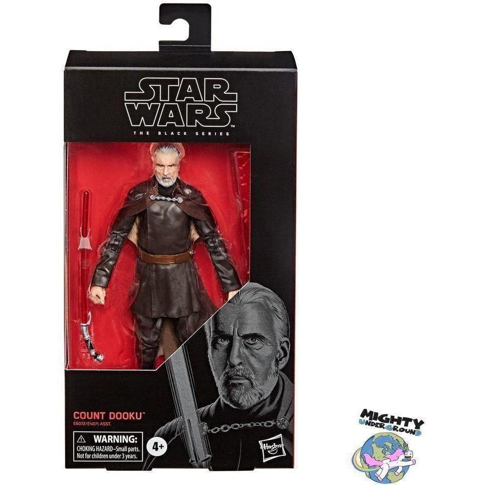 Star Wars Black Series: Count Dooku (Episode II)-Actionfiguren-Hasbro-mighty-underground