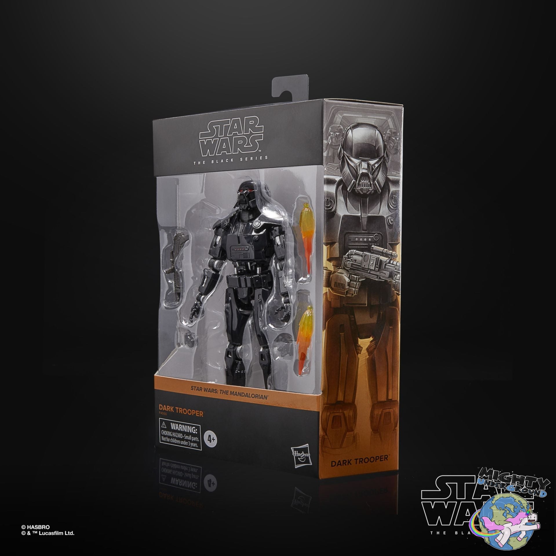 Star Wars Black Series: Dark Trooper (The Mandalorian)-Actionfiguren-Hasbro-Mighty Underground