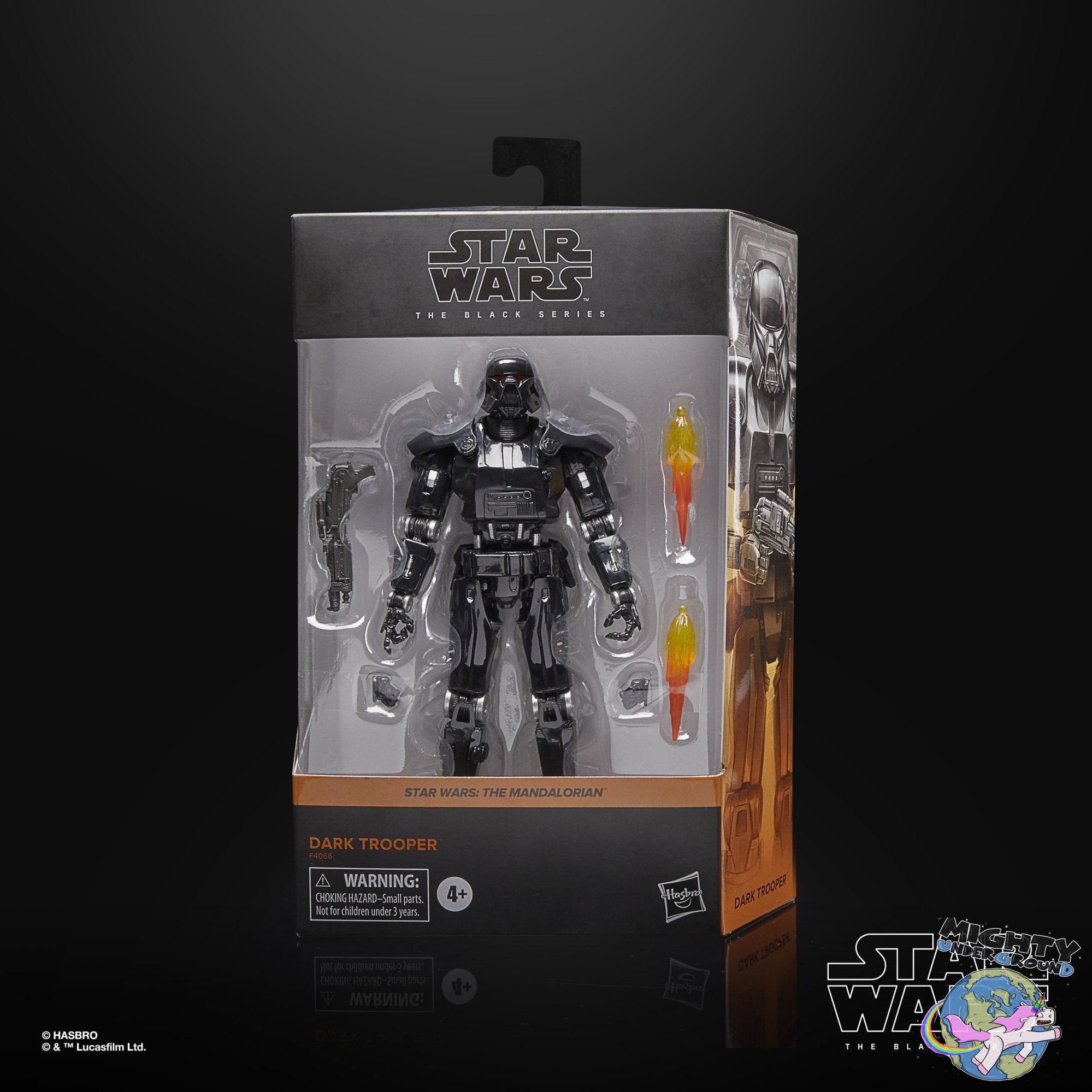 Star Wars Black Series: Dark Trooper (The Mandalorian)-Actionfiguren-Hasbro-Mighty Underground