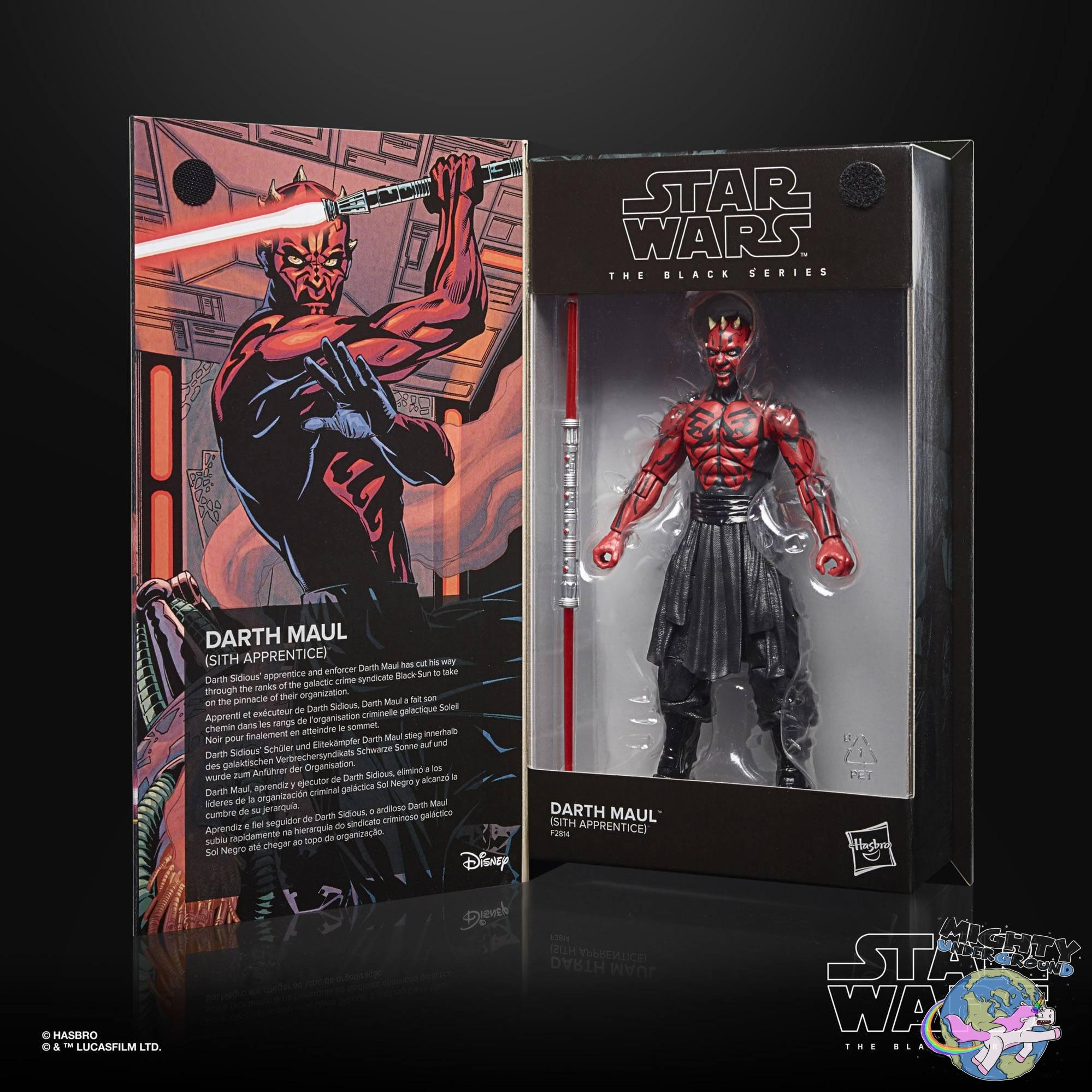 Star Wars Black Series: Darth Maul (Sith Apprentice, 50th Anniv.) VORBESTELLUNG!-Actionfiguren-Hasbro-Mighty Underground