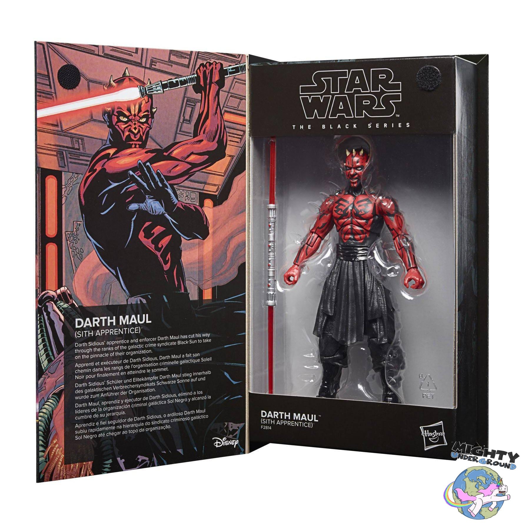 Star Wars Black Series: Darth Maul (Sith Apprentice, 50th Anniv.) VORBESTELLUNG!-Actionfiguren-Hasbro-Mighty Underground