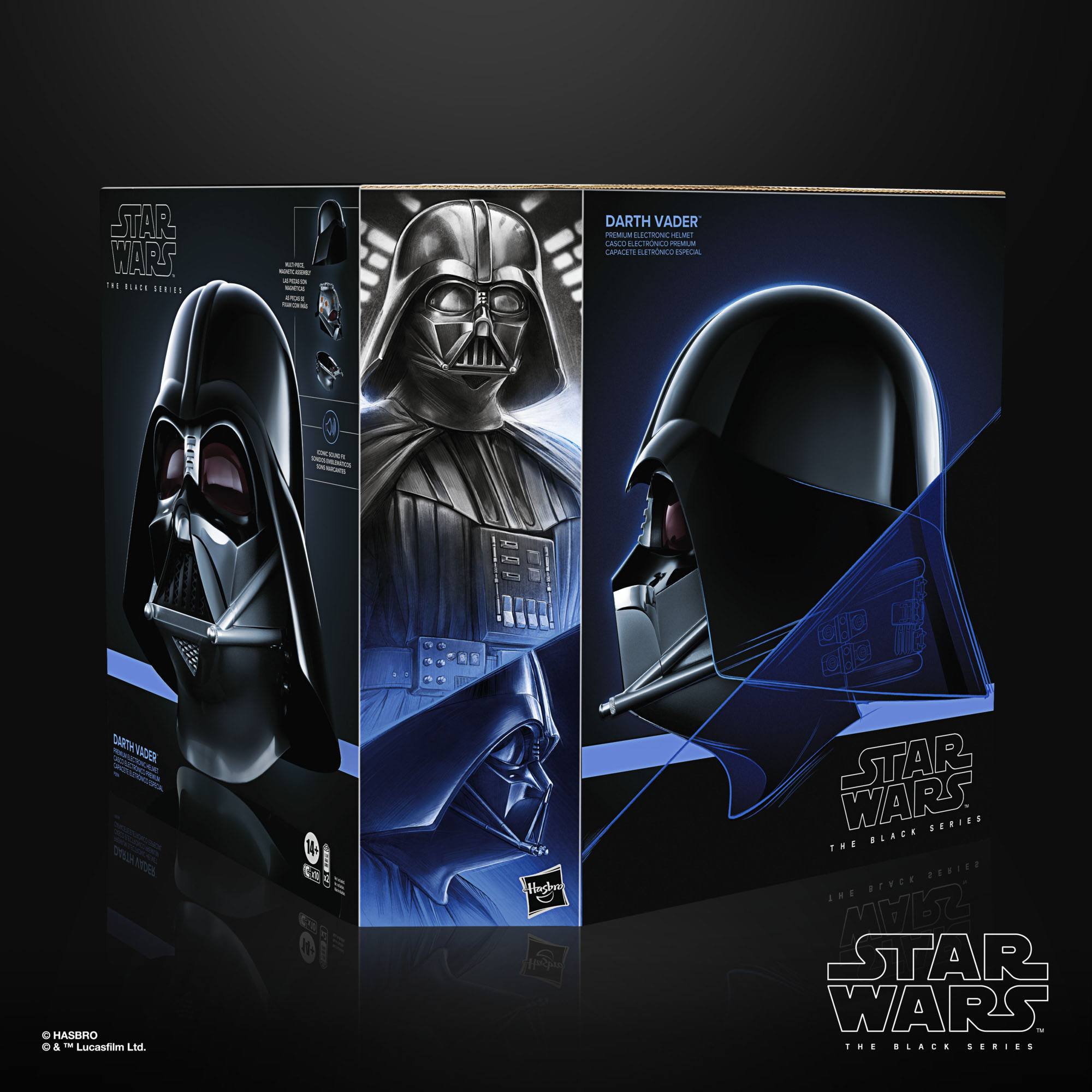 Star Wars Black Series: Darth Vader (Obi-Wan Kenobi) - Replik Helm-Replik-Hasbro-Mighty Underground