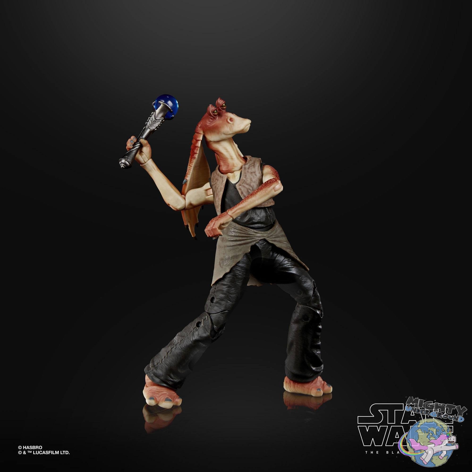 Star Wars Black Series: Deluxe Jar Jar Binks (Episode I)-Actionfiguren-Hasbro-Mighty Underground