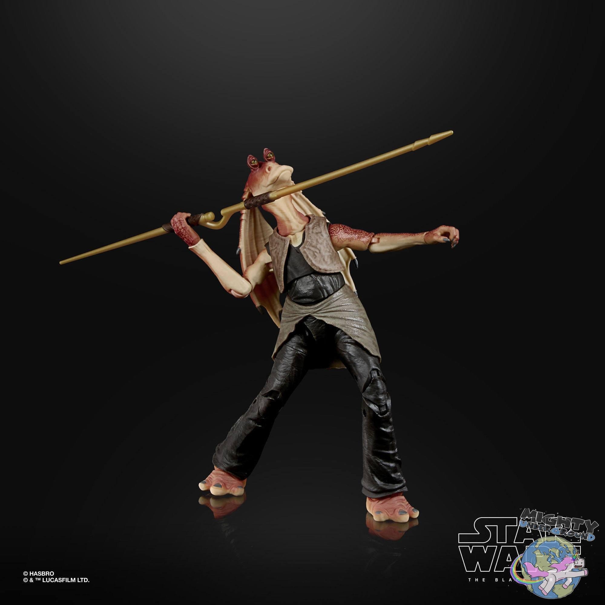 Star Wars Black Series: Deluxe Jar Jar Binks (Episode I)-Actionfiguren-Hasbro-Mighty Underground