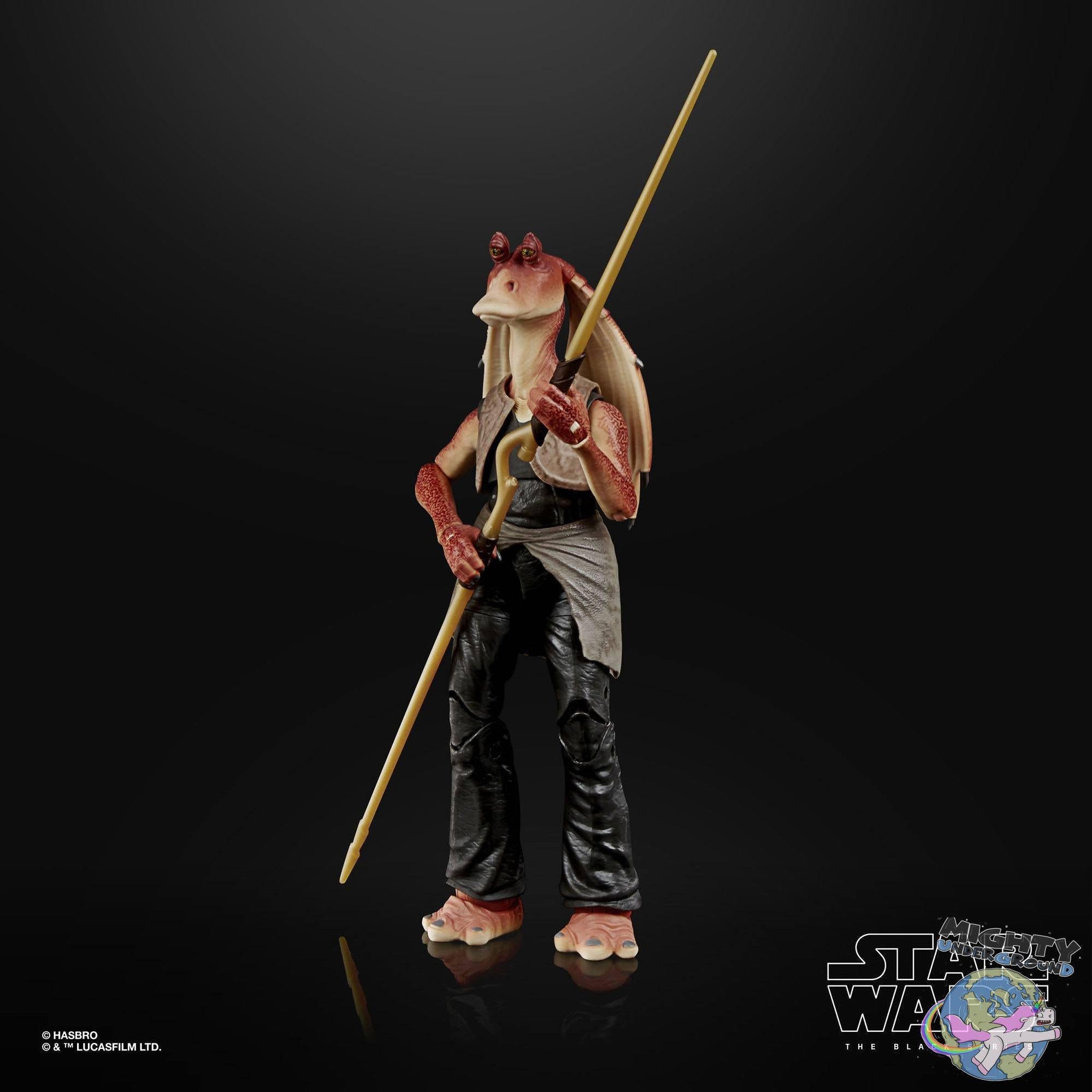 Star Wars Black Series: Deluxe Jar Jar Binks (Episode I)-Actionfiguren-Hasbro-Mighty Underground