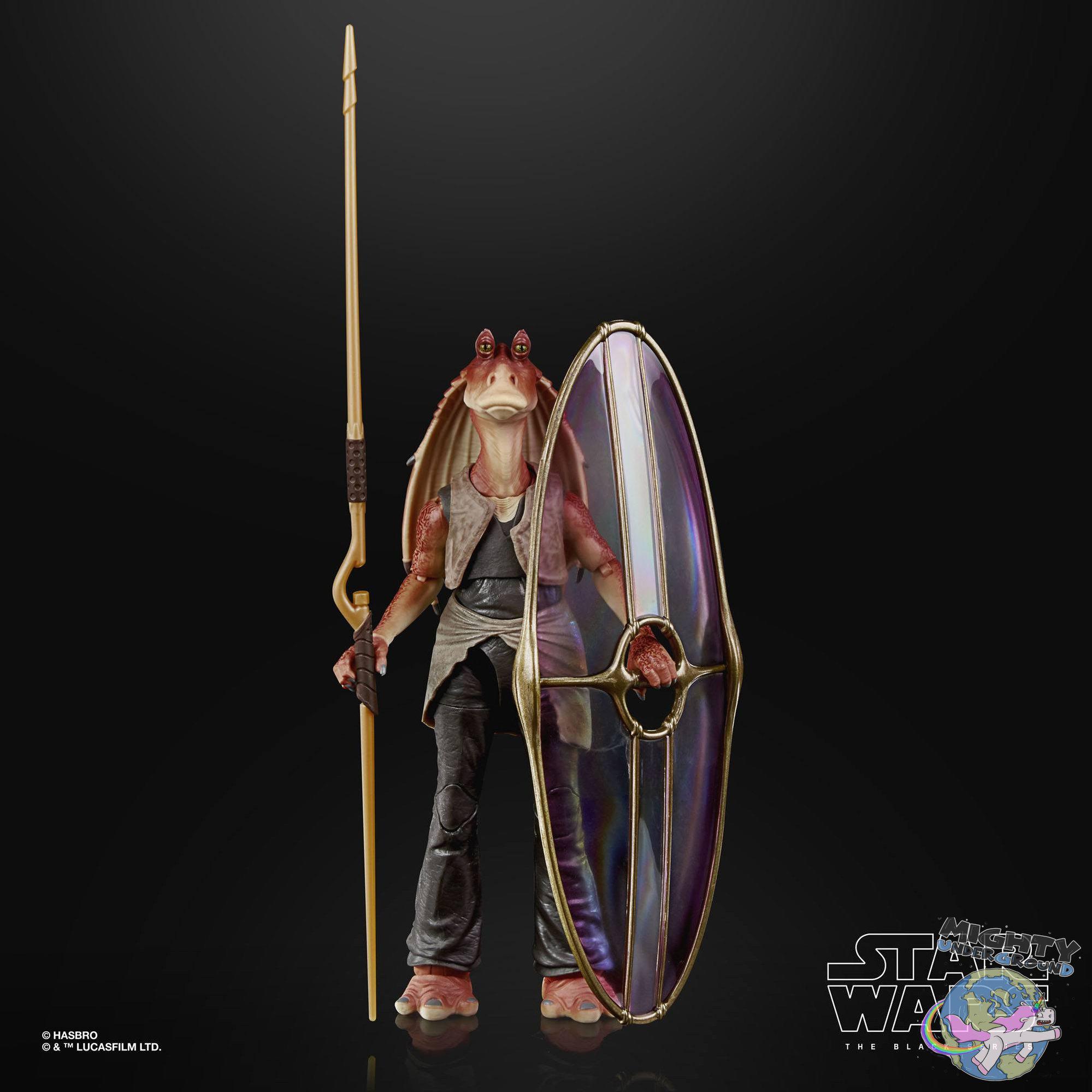 Star Wars Black Series: Deluxe Jar Jar Binks (Episode I)-Actionfiguren-Hasbro-Mighty Underground