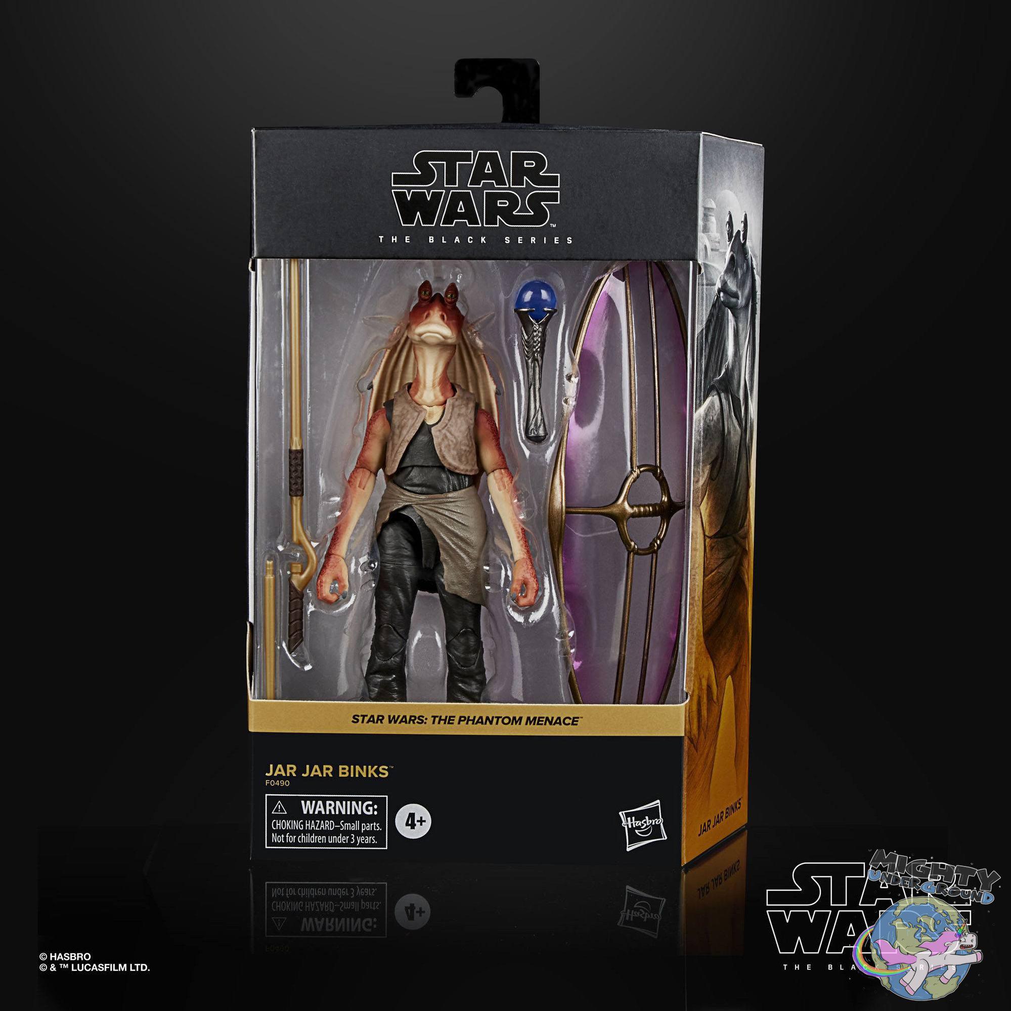 Star Wars Black Series: Deluxe Jar Jar Binks (Episode I)-Actionfiguren-Hasbro-Mighty Underground