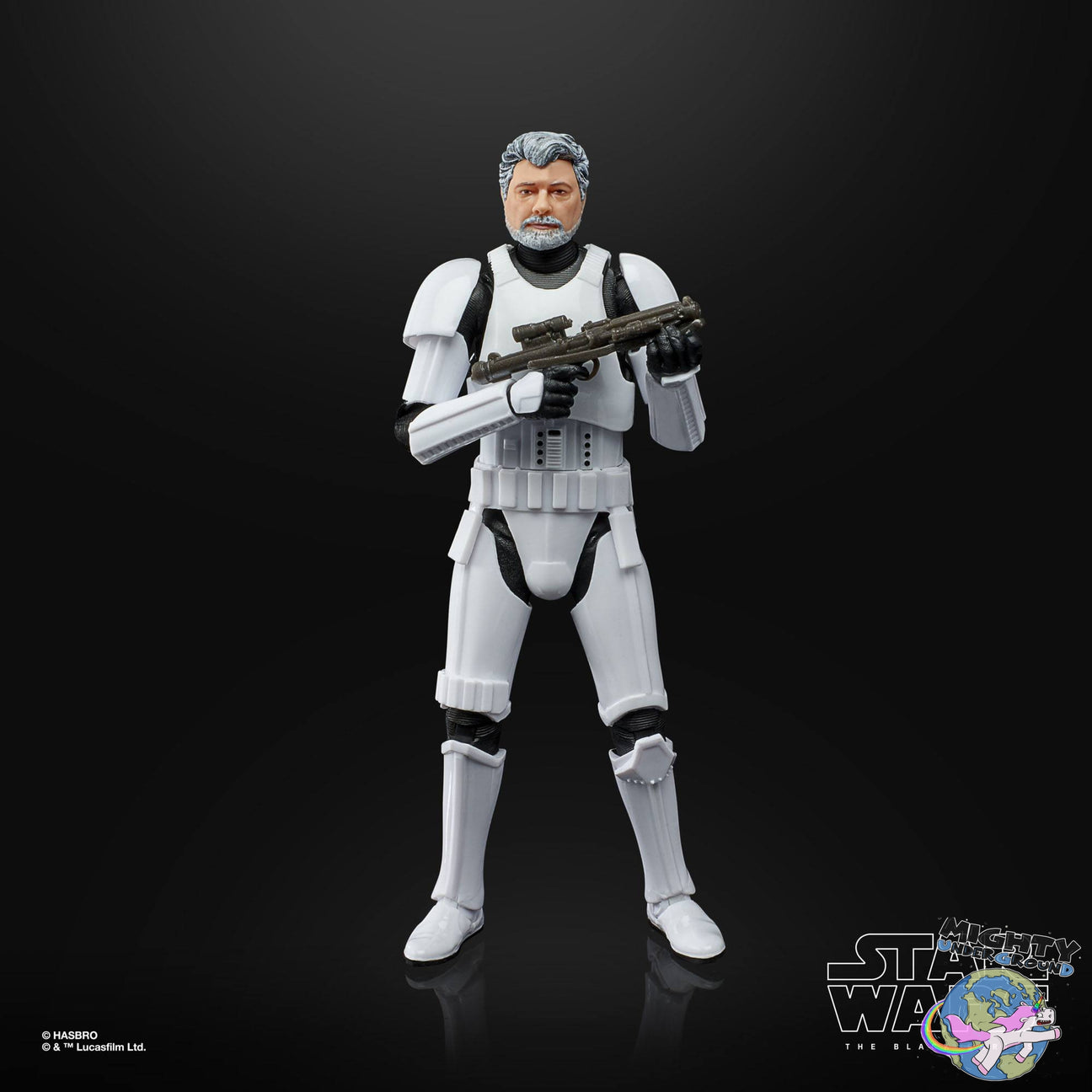 Star Wars Black Series: George Lucas (Stormtrooper Disguise)-Actionfiguren-Hasbro-Mighty Underground