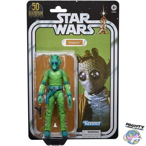 Star Wars Black Series: Greedo (50th Anniversary)-Actionfiguren-Hasbro-Mighty Underground