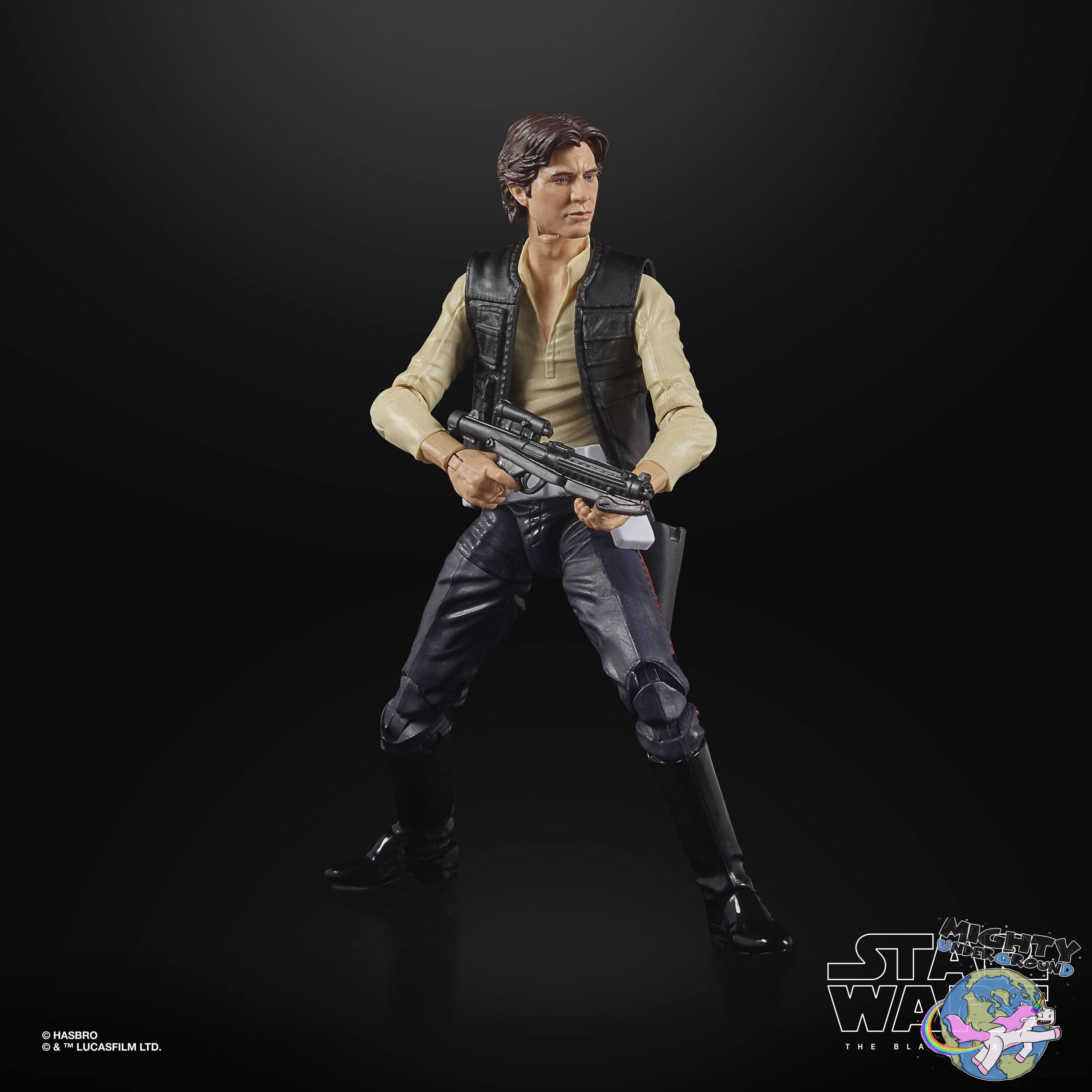 Star Wars Black Series: Han Solo (Power of the Force exclusive)-Actionfiguren-Hasbro-Mighty Underground