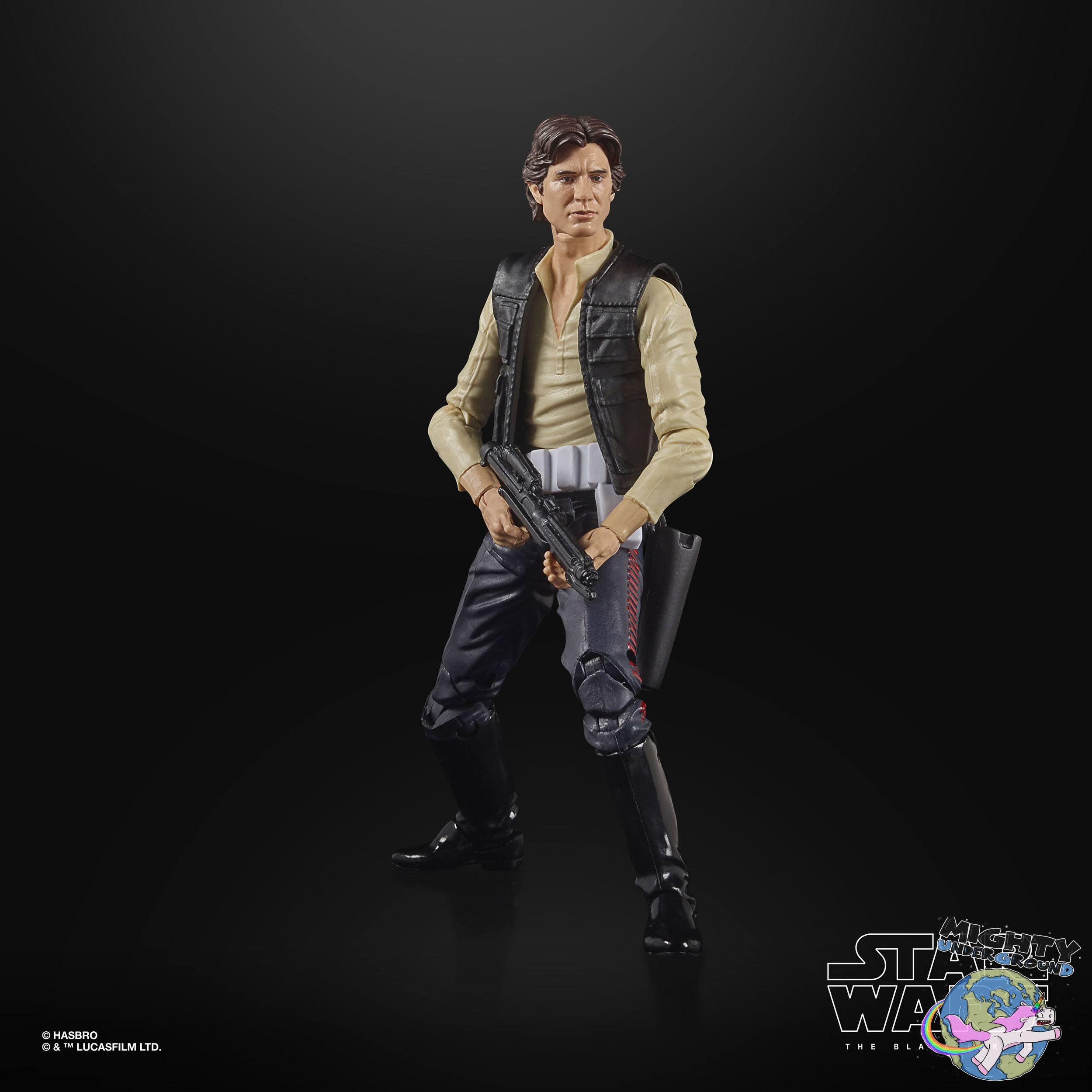 Star Wars Black Series: Han Solo (Power of the Force exclusive)-Actionfiguren-Hasbro-Mighty Underground