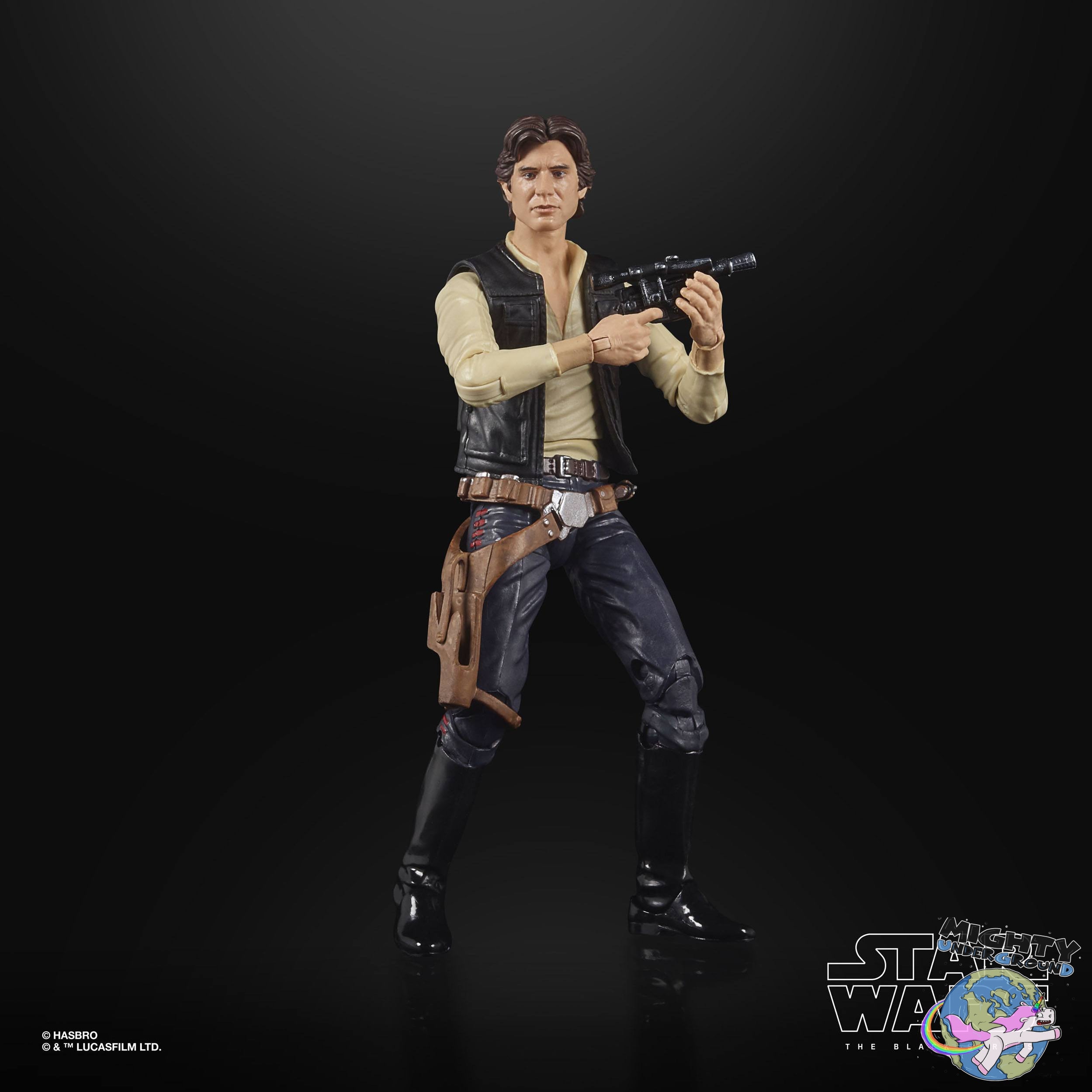 Star Wars Black Series: Han Solo (Power of the Force exclusive)-Actionfiguren-Hasbro-Mighty Underground