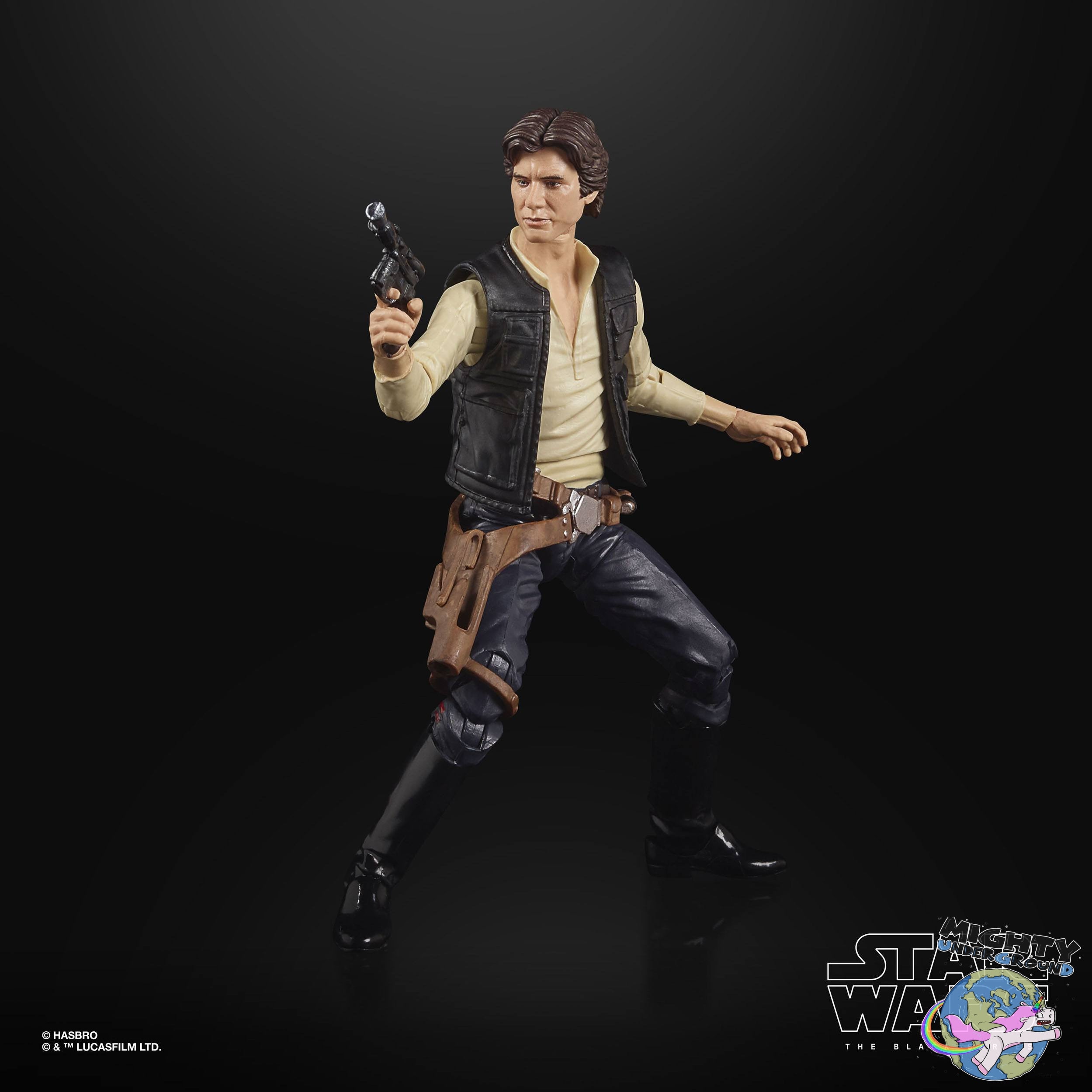 Star Wars Black Series: Han Solo (Power of the Force exclusive)-Actionfiguren-Hasbro-Mighty Underground