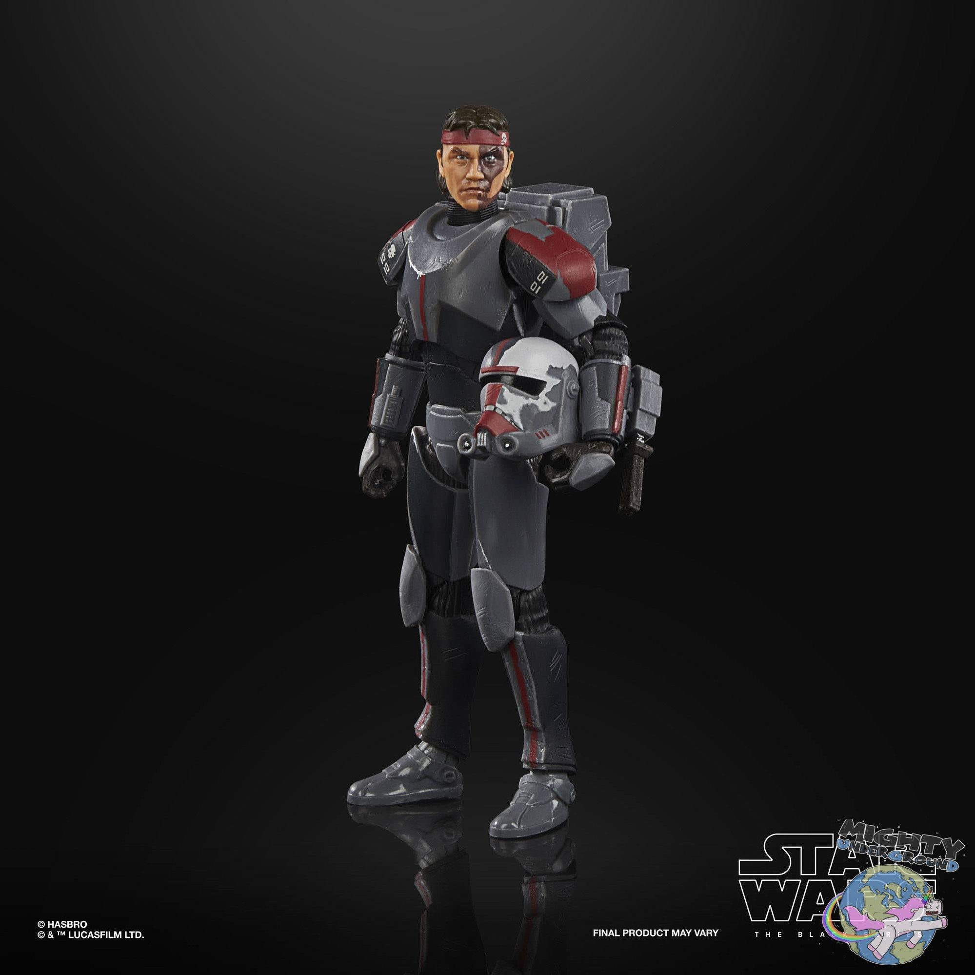 Star Wars Black Series: Bad Batch Hunter (The Clone Wars)-Actionfiguren-Hasbro-Mighty Underground