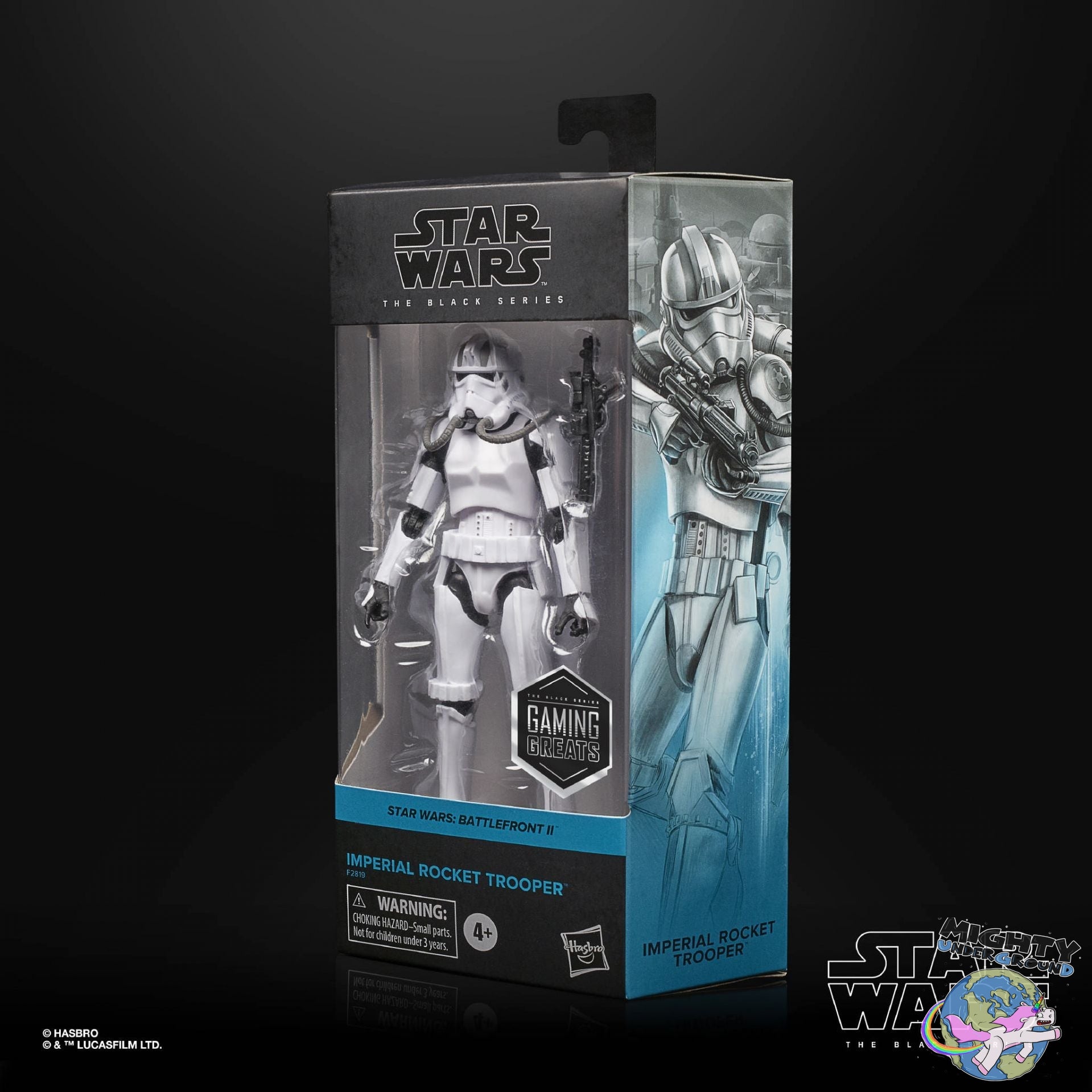 Star Wars Black Series: Imperial Rocket Trooper (Gaming Greats)-Actionfiguren-Hasbro-Mighty Underground